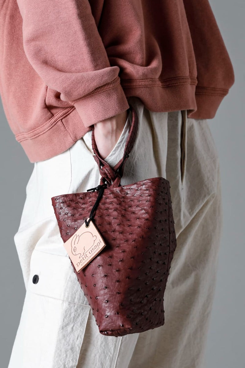 CWS de Former Bag ostrich  Burgundy