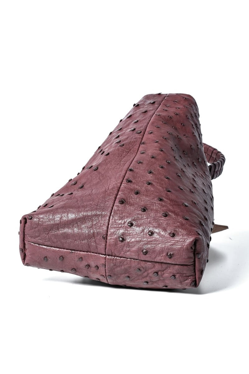 CWS de Former Bag ostrich  Burgundy