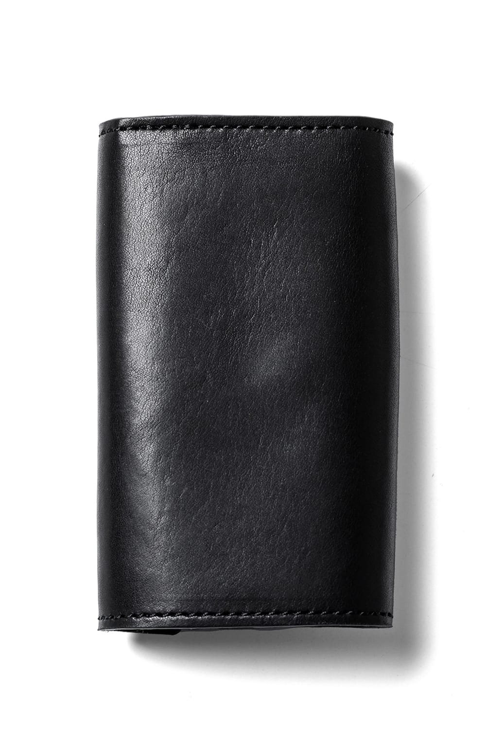parallel key case Cow Leather Black