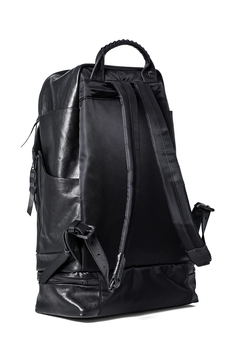 Athletic Sack W Pit Shrink Cow Leather