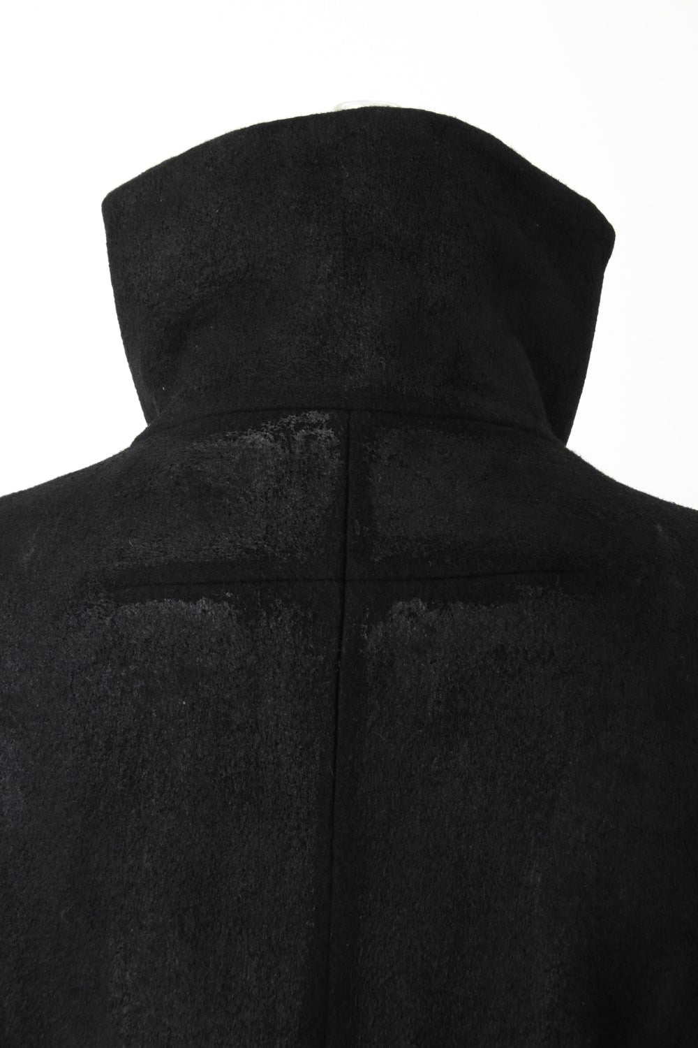 Coating Wool Melton High Neck Coat