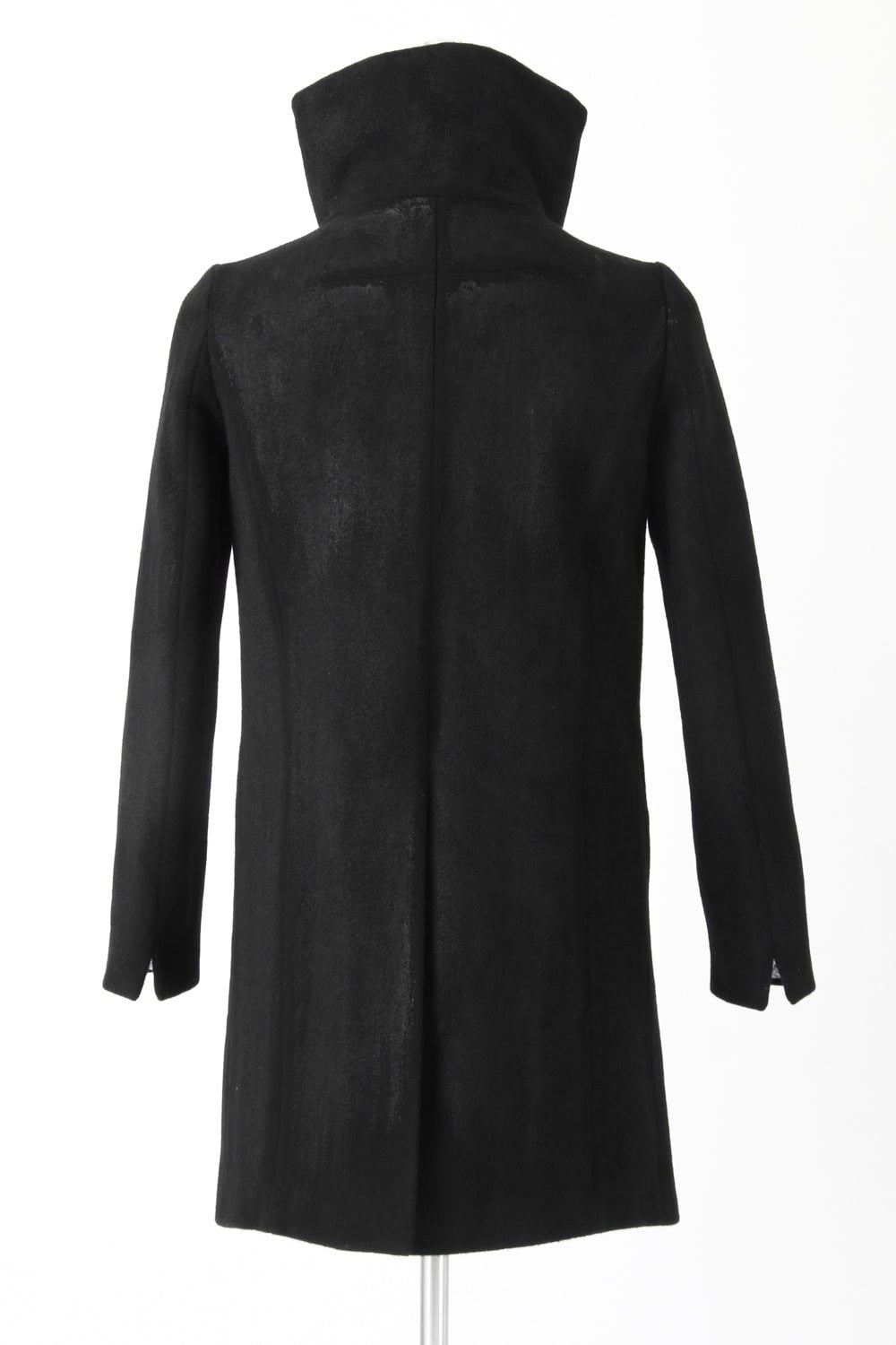 Coating Wool Melton High Neck Coat