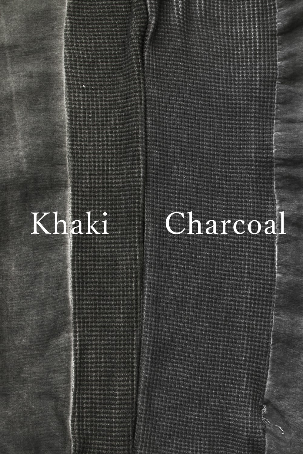 Heavy Waffle Long Bomber Cardigan