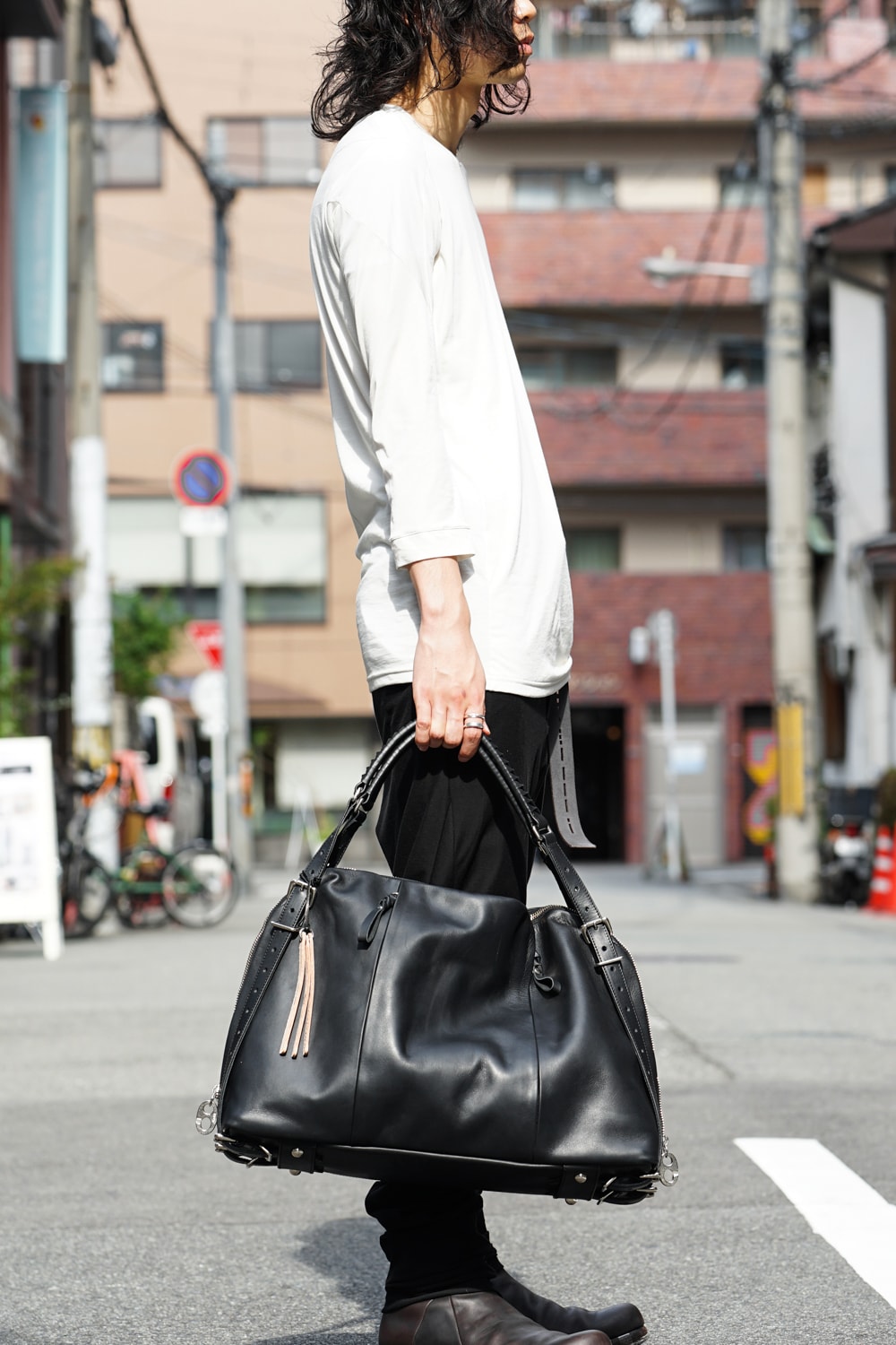 Long Stone Sumi Kip Black