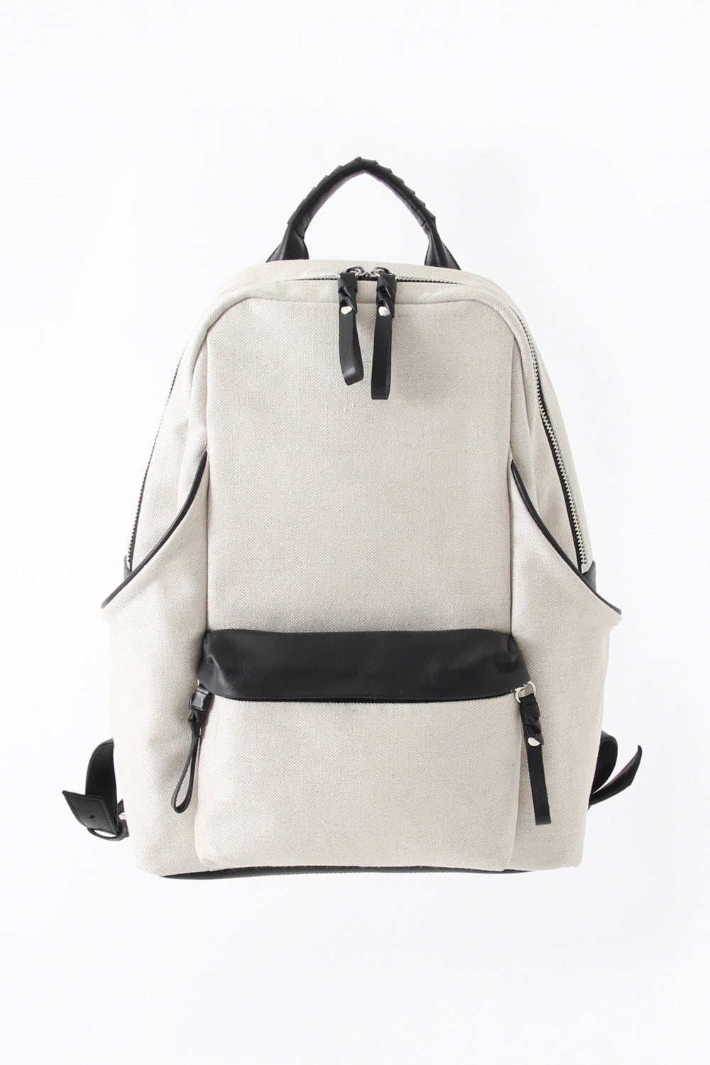 tower Ruck - Linen×Steer Leather Natural