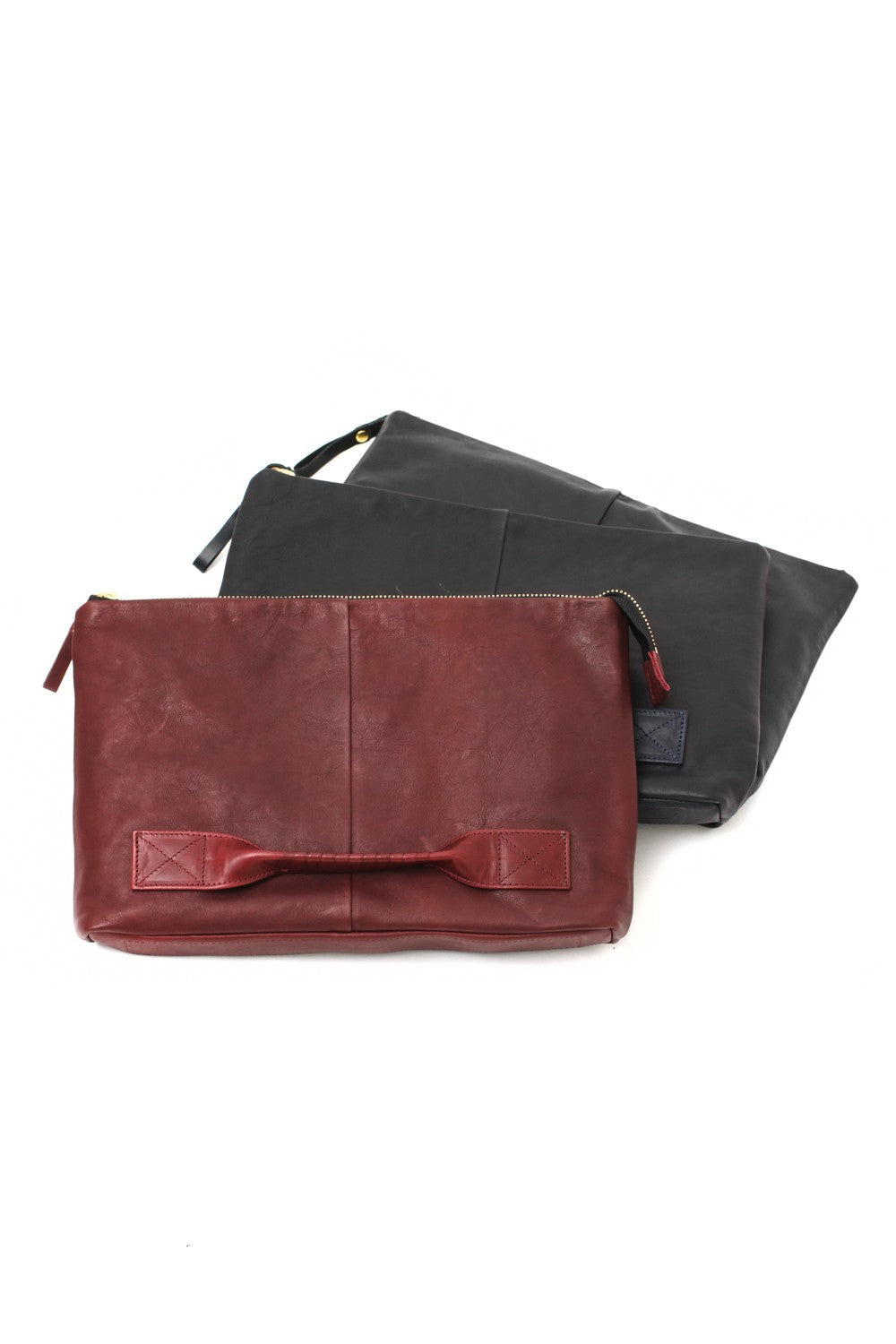 4 handle file - Clutch bag - Bordeaux