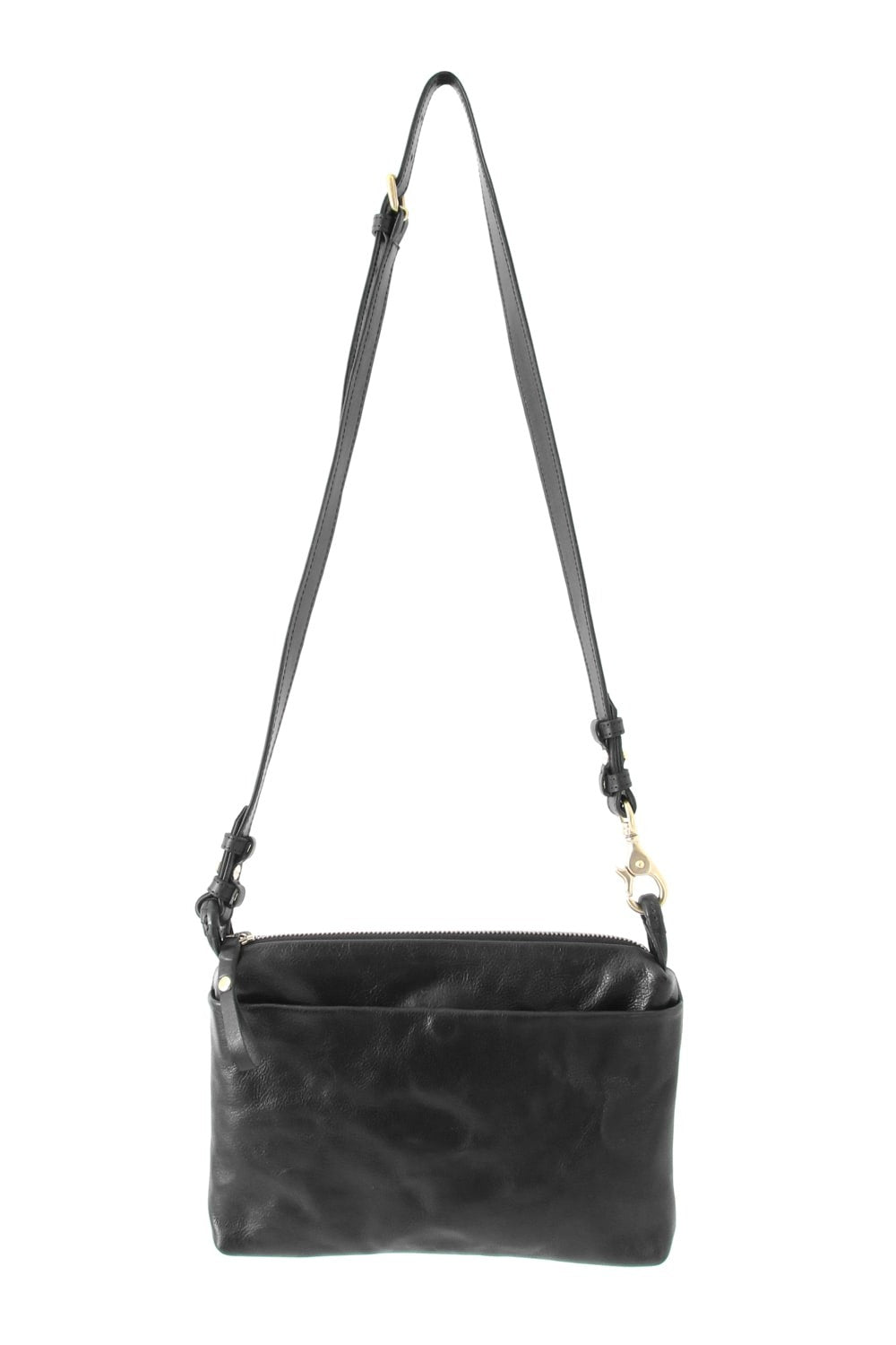 Flat Shoulder Mini - Steer oil leather