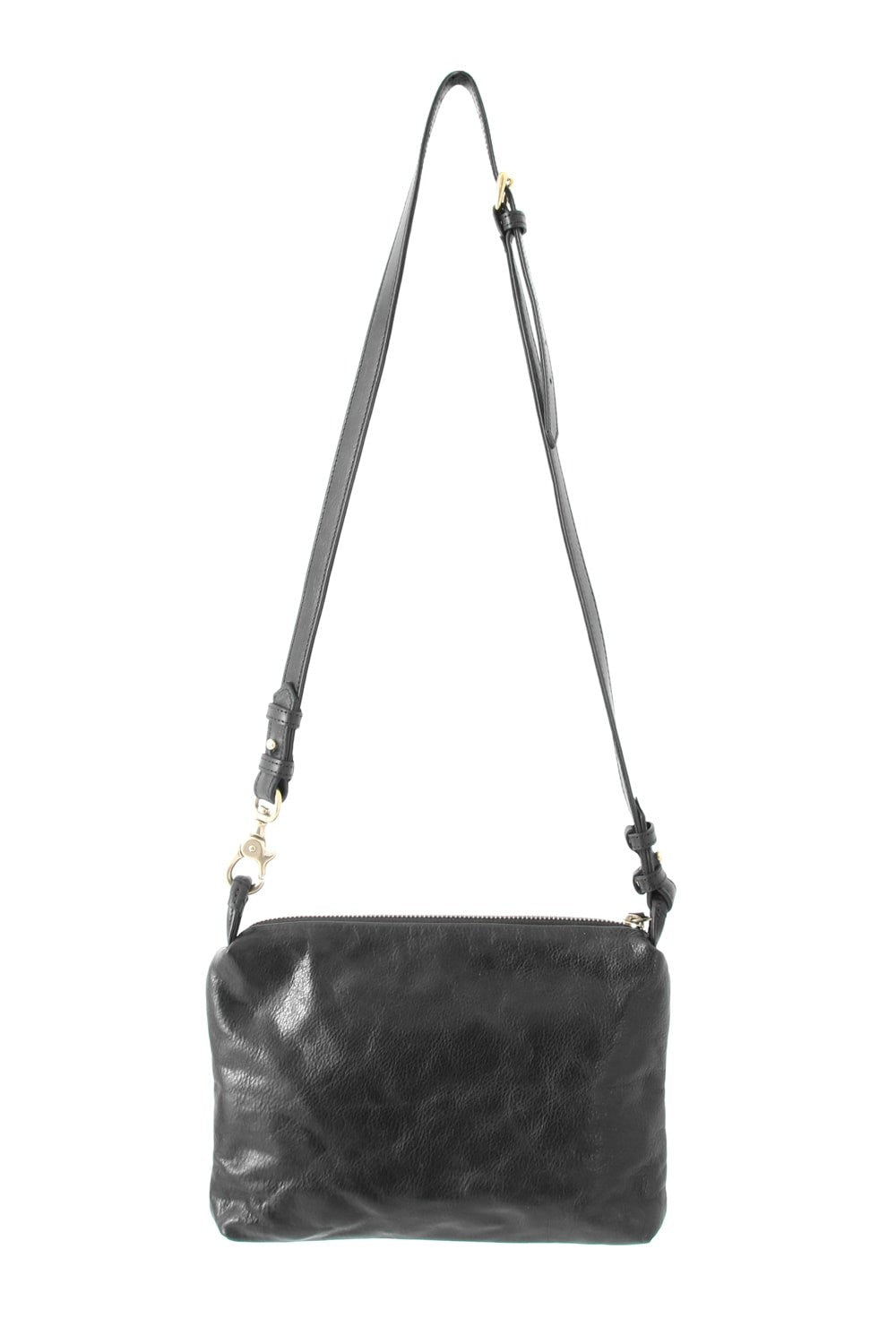 Flat Shoulder Mini - Steer oil leather