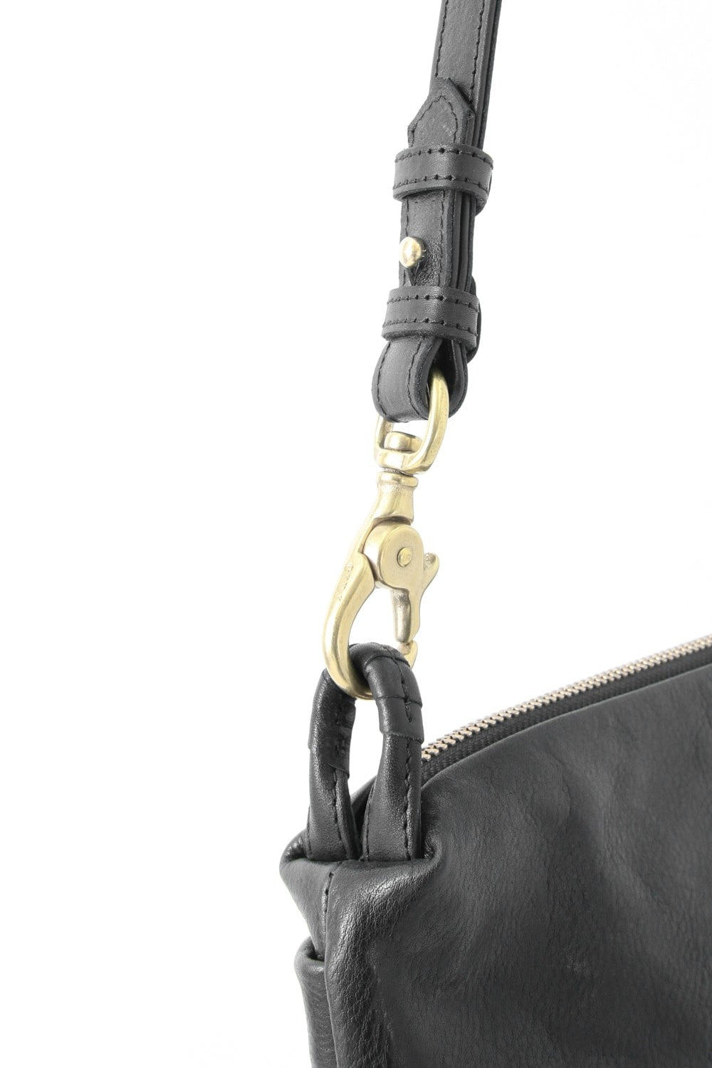 Flat Shoulder Mini - Steer oil leather