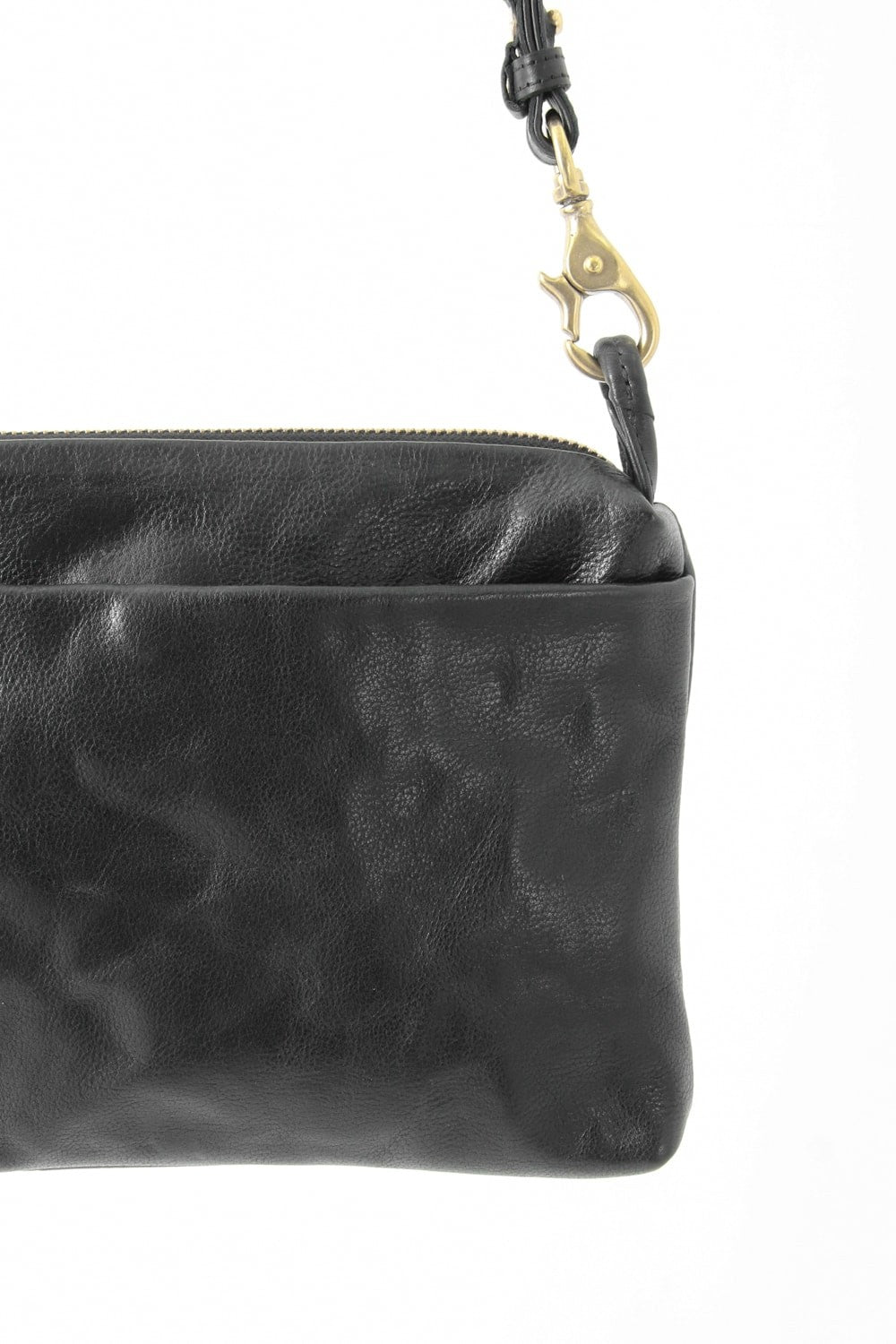 Flat Shoulder Mini - Steer oil leather