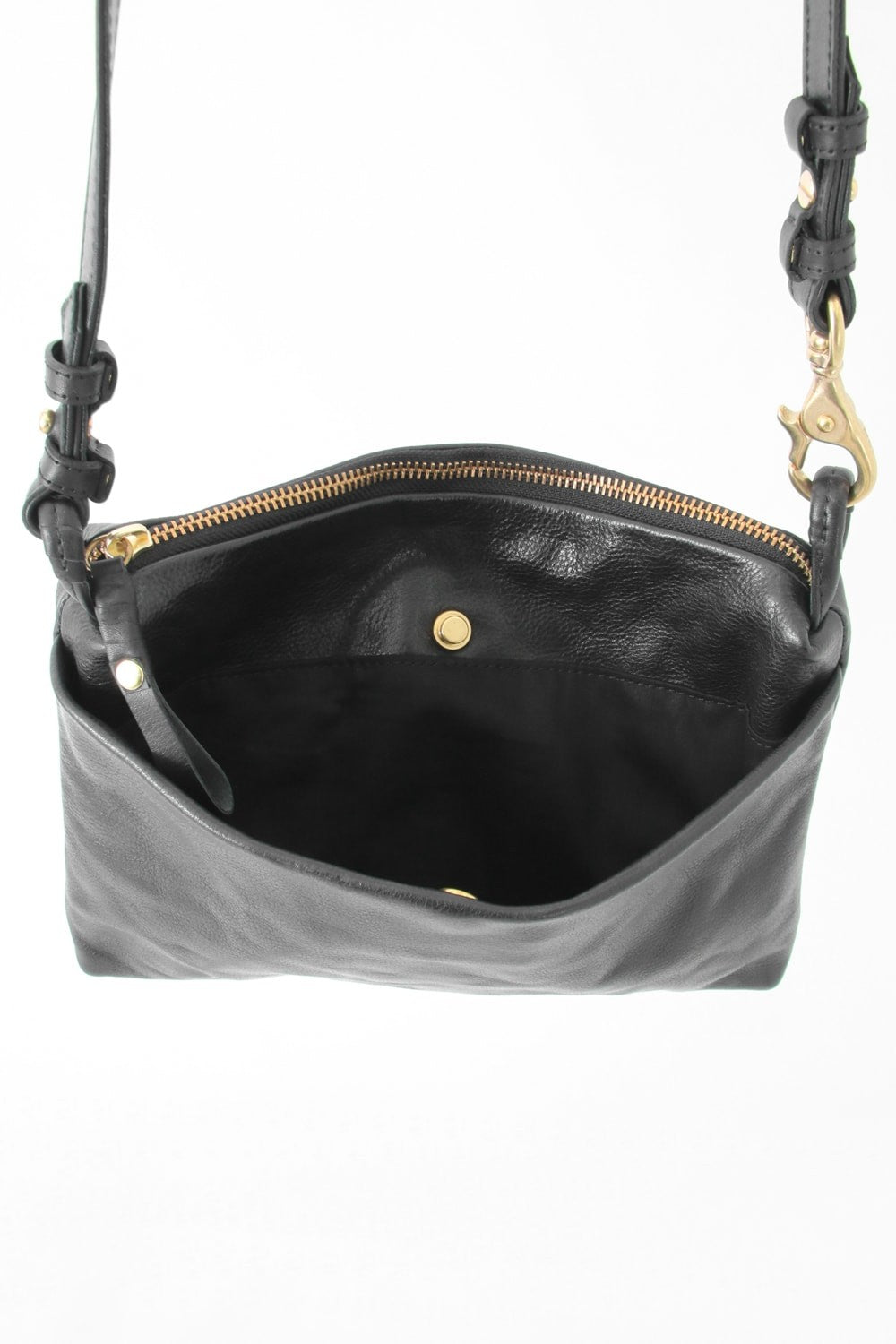 Flat Shoulder Mini - Steer oil leather