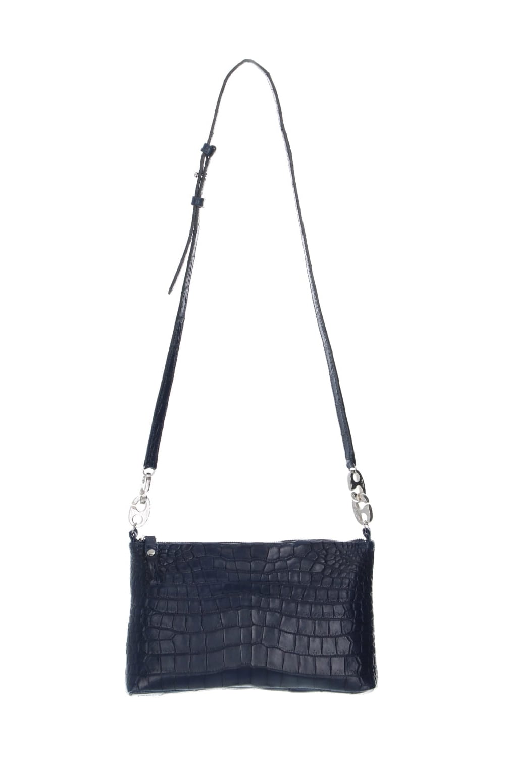 1tone pouch shoulder - Crocodile Ai Navy