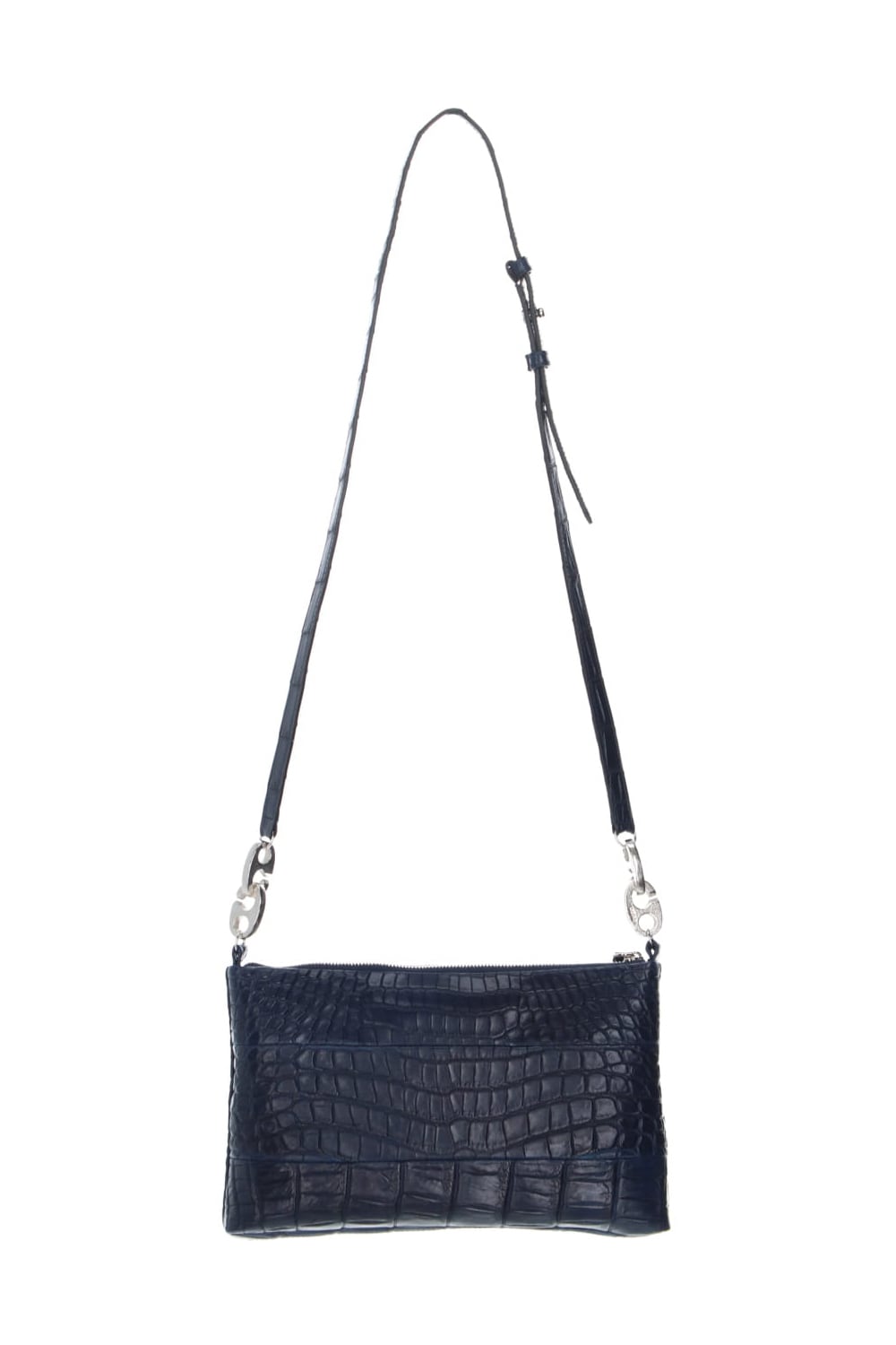 1tone pouch shoulder - Crocodile Ai Navy