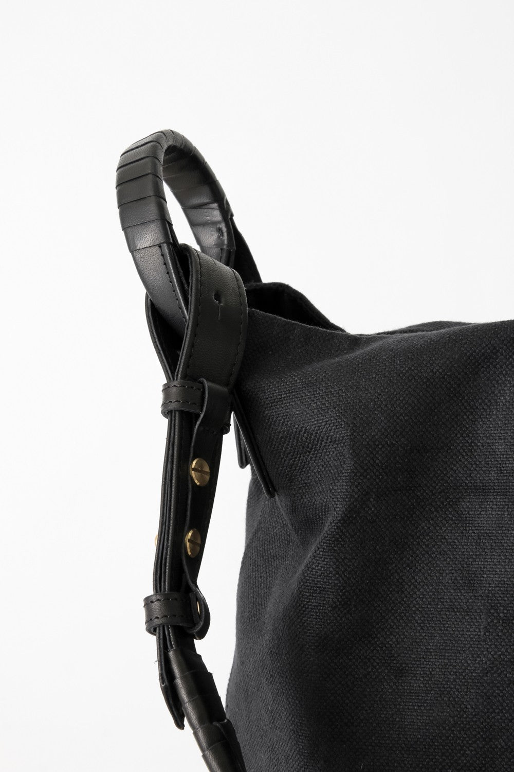 4handle MINI - Linen×Steer Leather