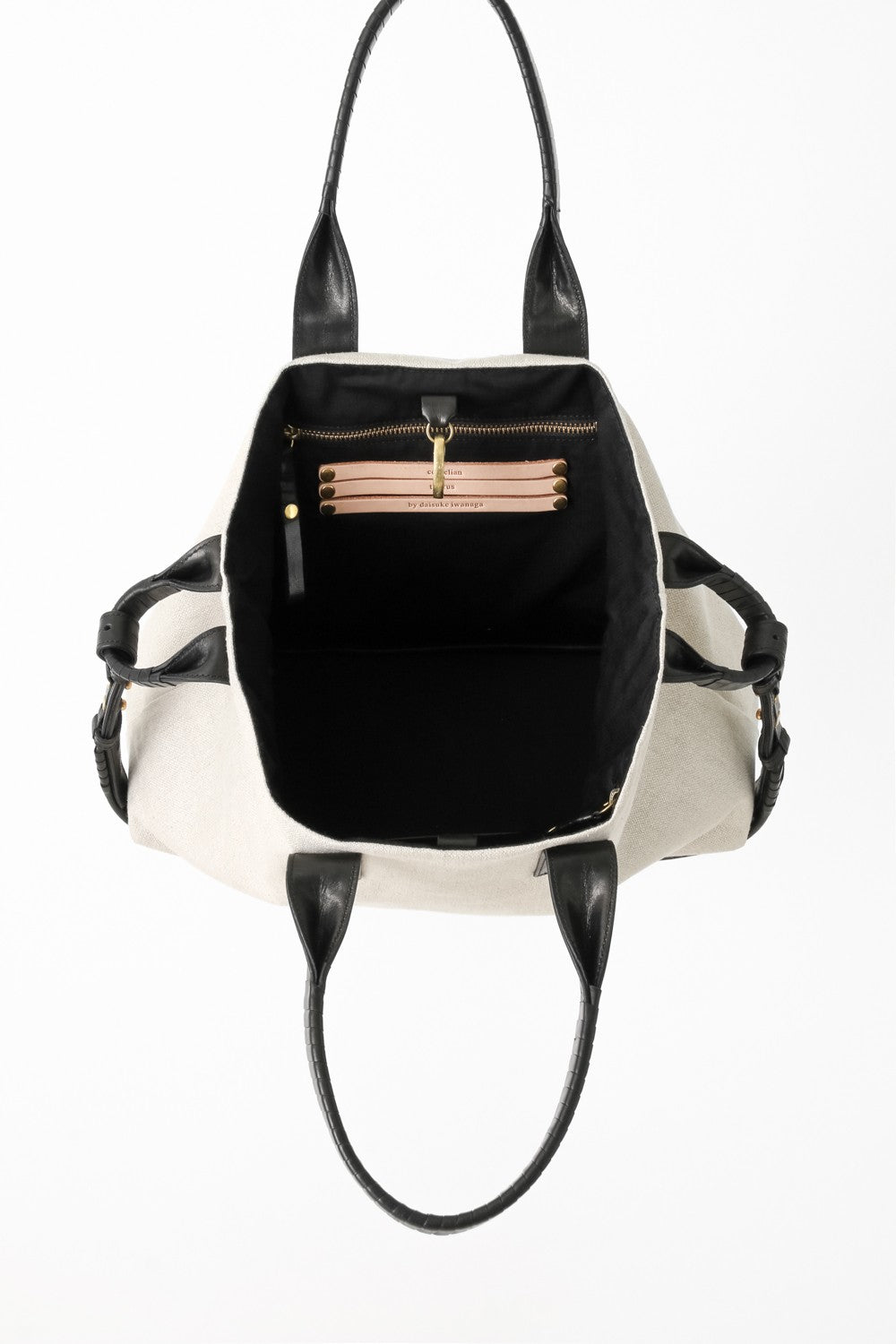 4handle MINI - Linen×Steer Leather