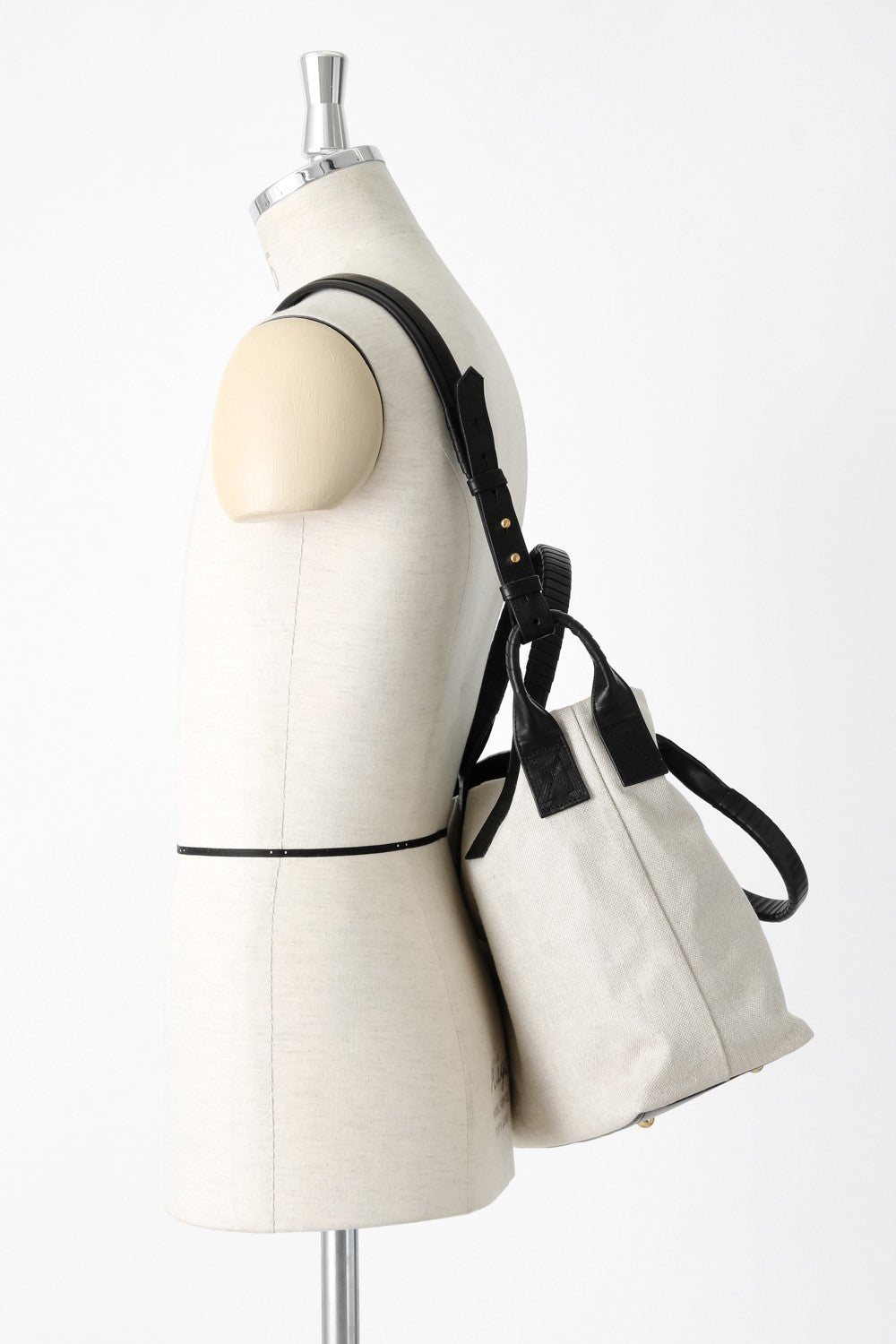 4handle MINI - Linen×Steer Leather