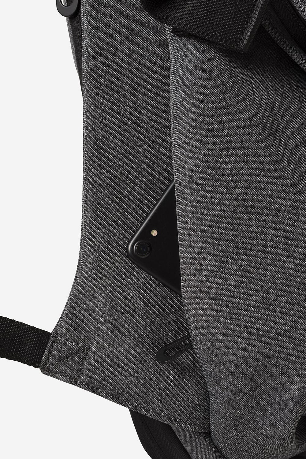 Isar Medium Black Melange