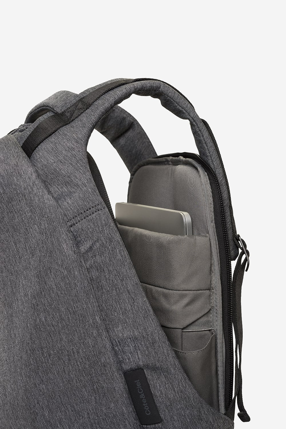 Isar Medium Black Melange