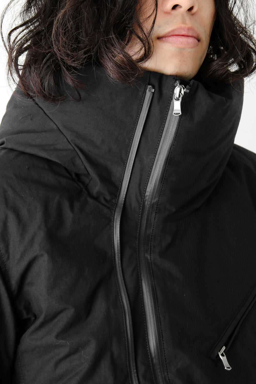 Cotton Nylon Down Jacket 