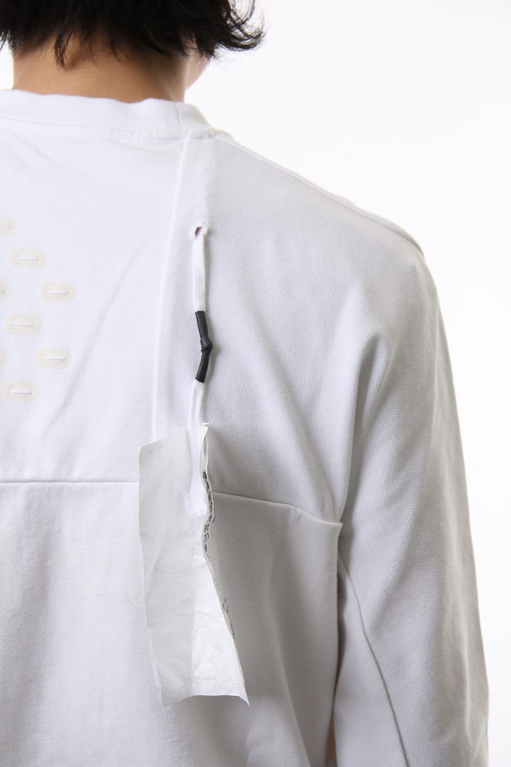 Reflector print & embroidery sweatshirt