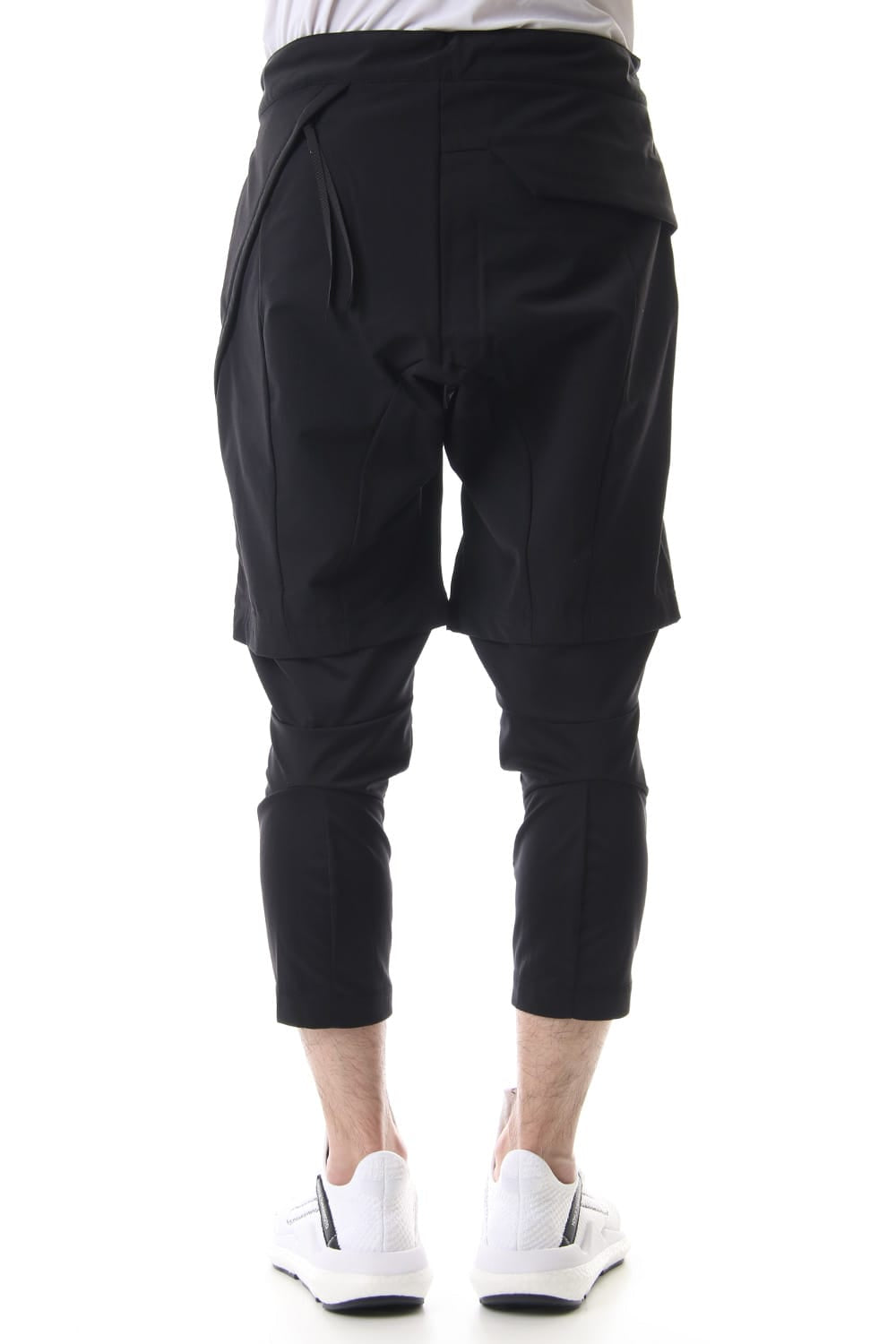 3/4 SURVIVAL LAYERED PANTS Black - CS-1815