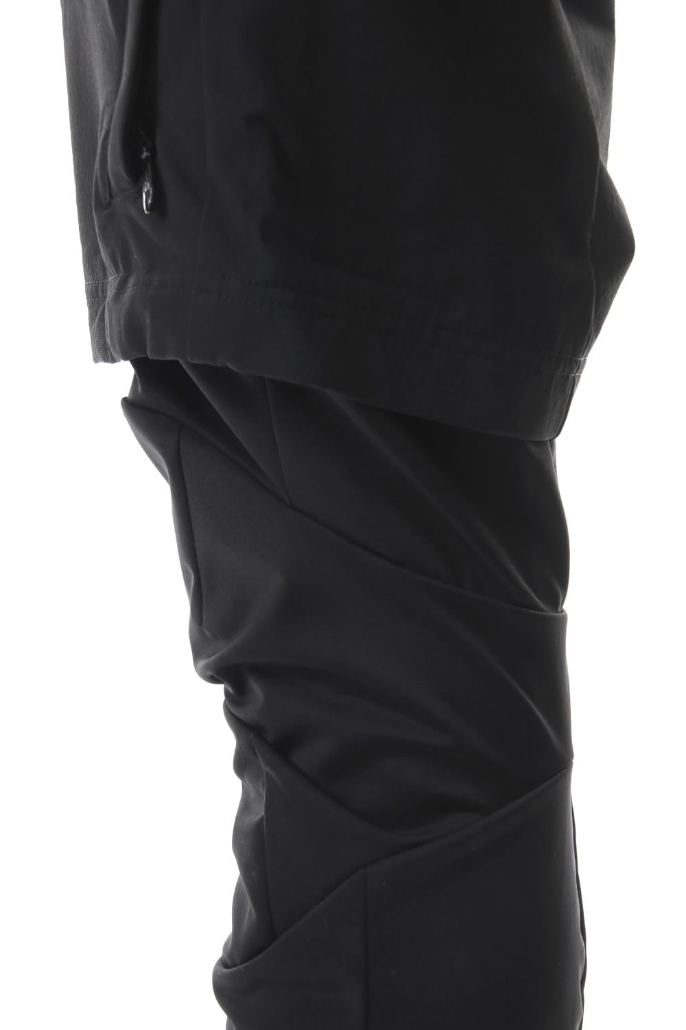 3/4 SURVIVAL LAYERED PANTS Black - CS-1815