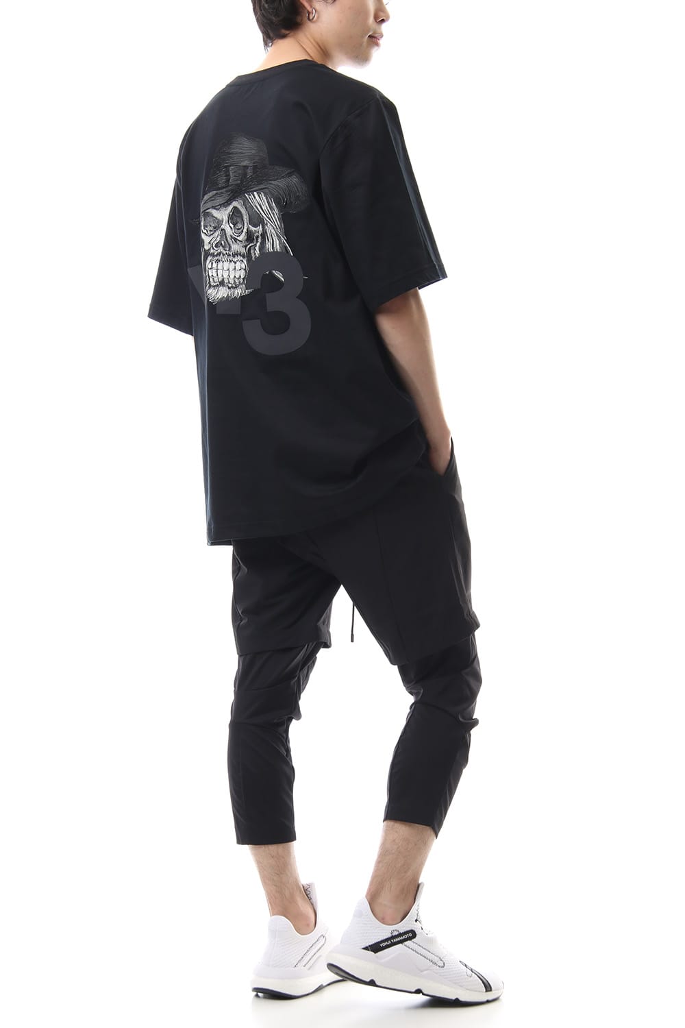 3/4 SURVIVAL LAYERED PANTS Black - CS-1815