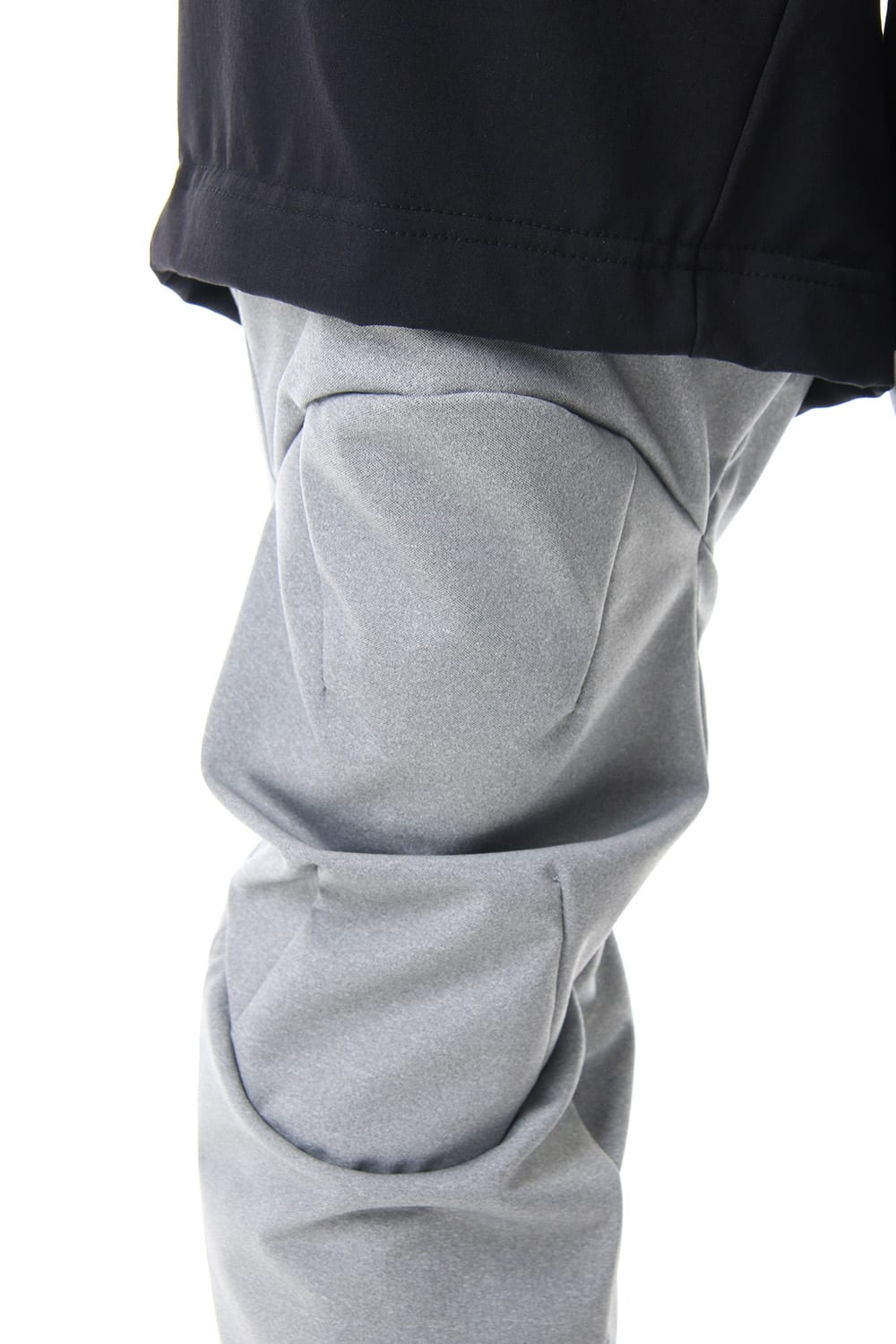 3/4 SURVIVAL LAYERED PANTS Black x Gray - CS-1815