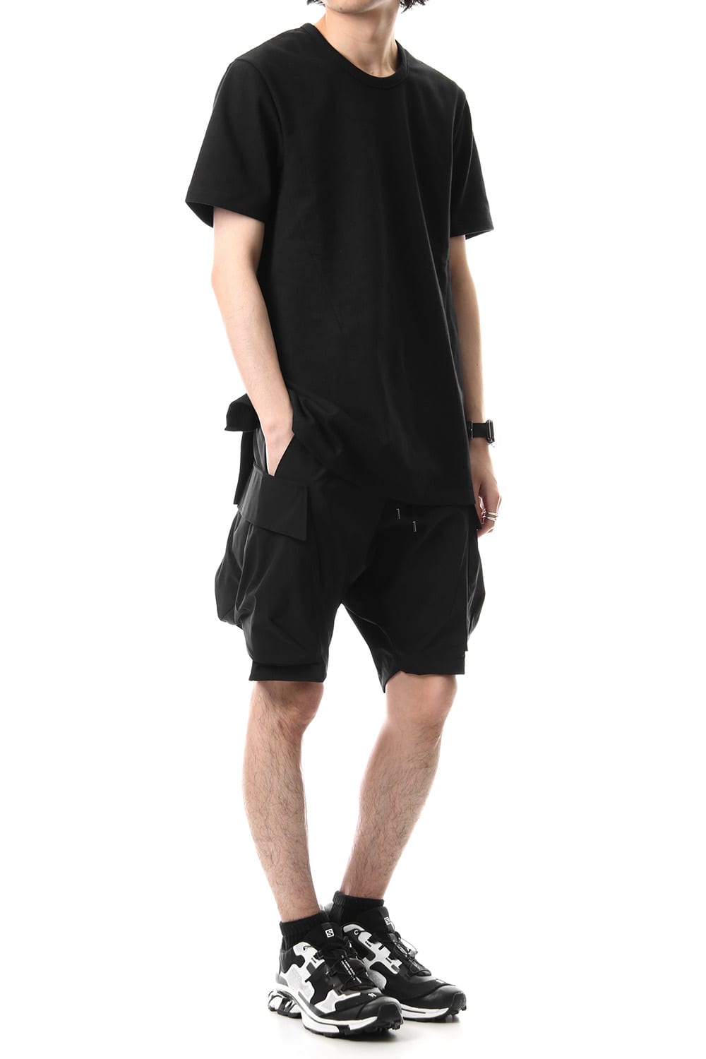 MILITARY SHORT PANTS Black - CS-1818