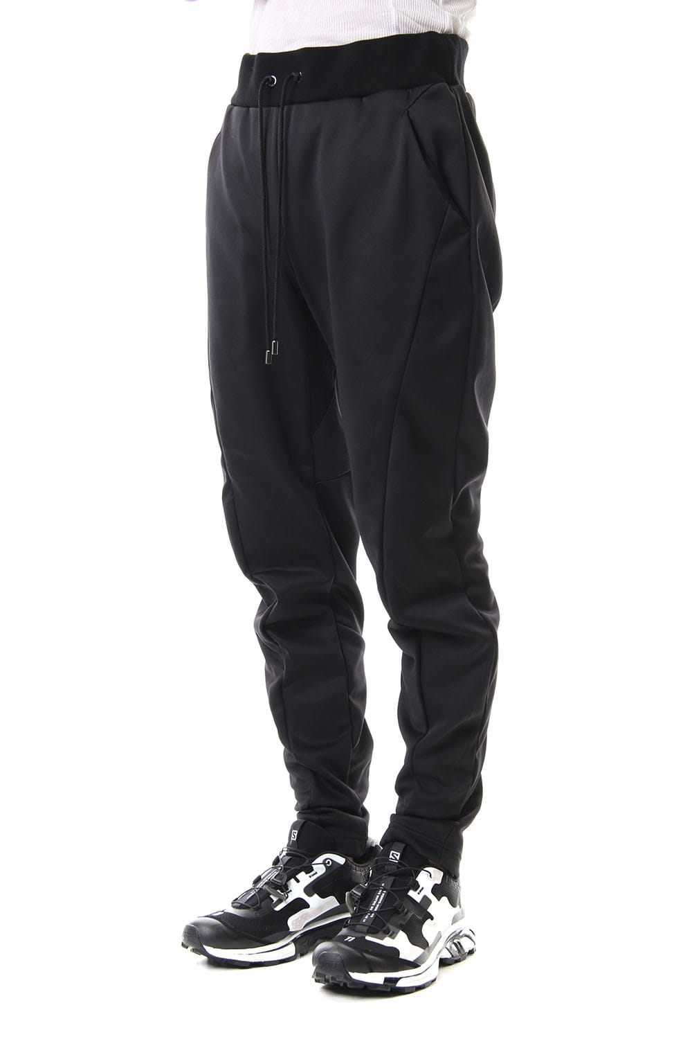 3D TRACK PANTS - BLACK