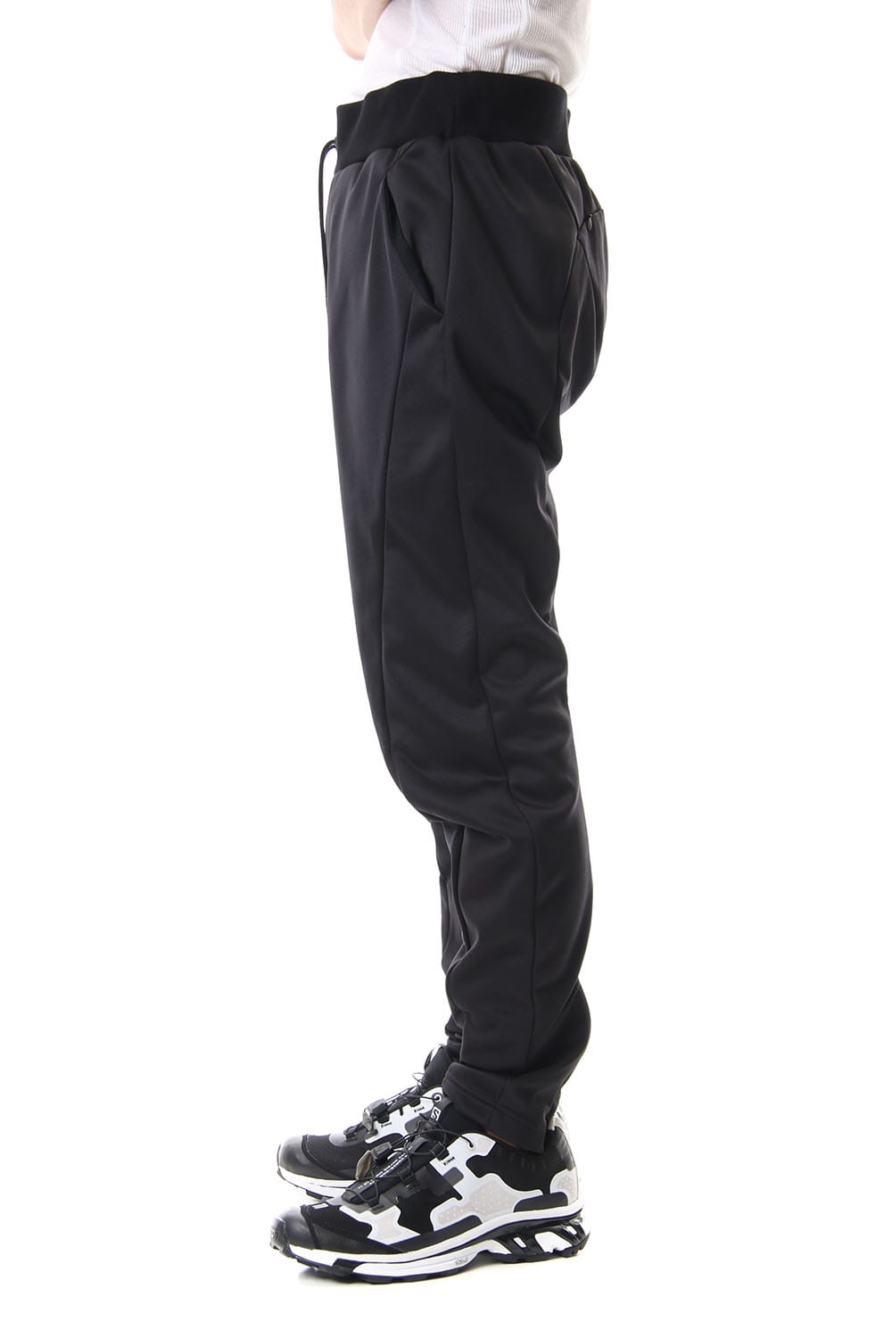 3D TRACK PANTS - BLACK