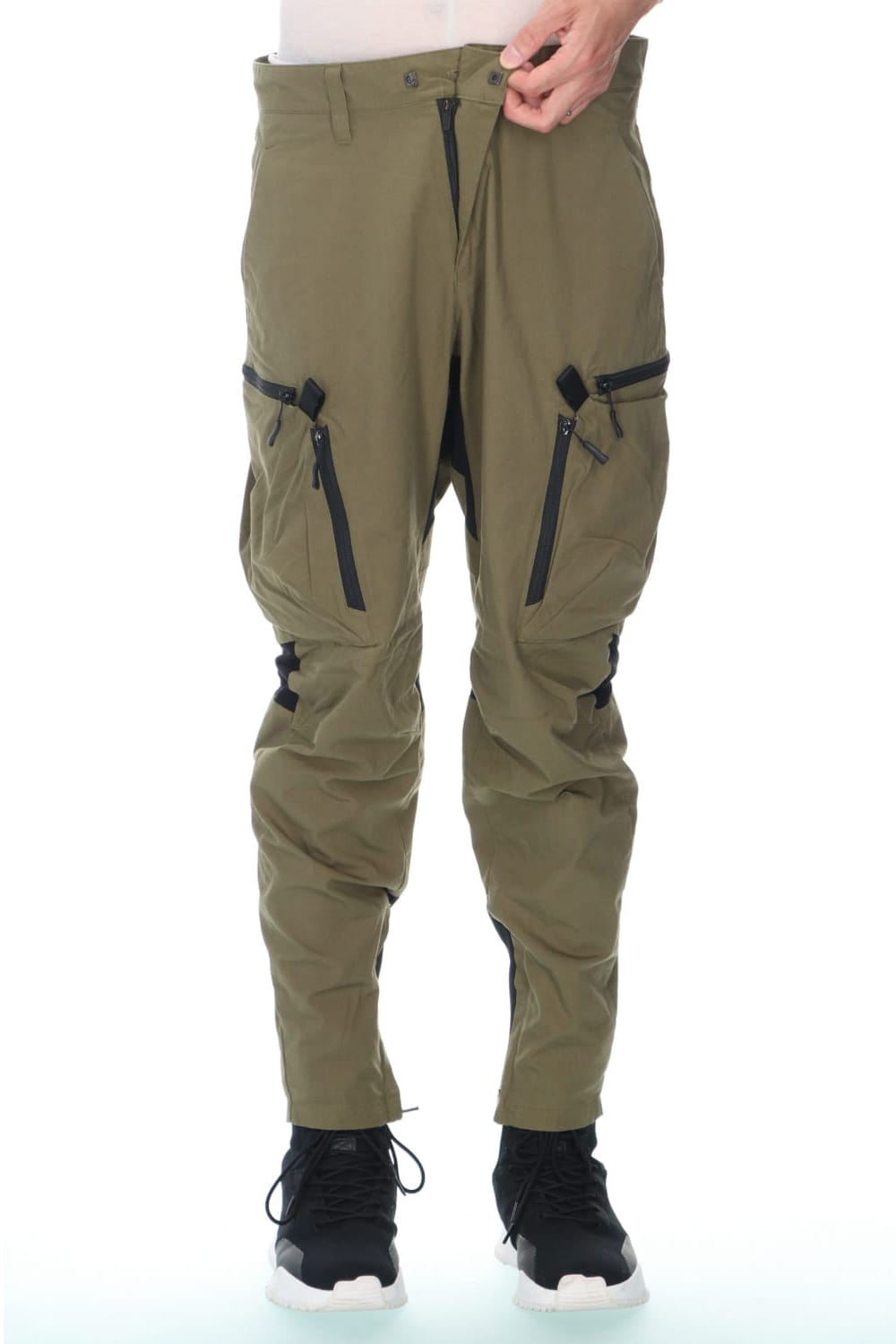 Quick Open System Cargo Pants - M.Green