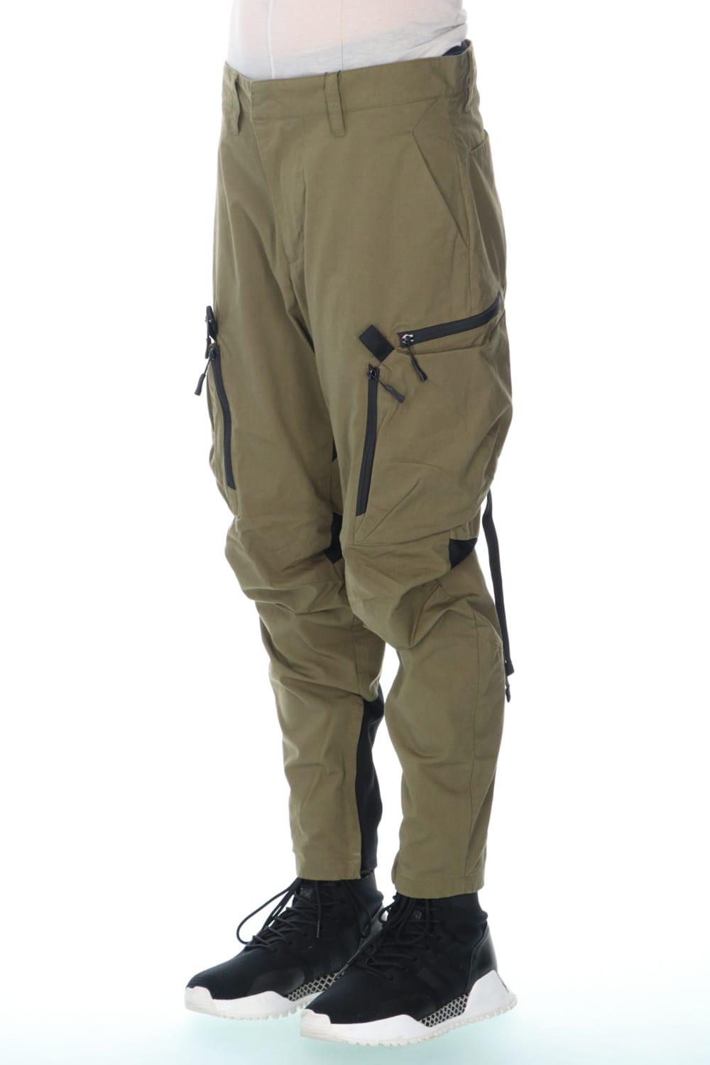 Quick Open System Cargo Pants - M.Green