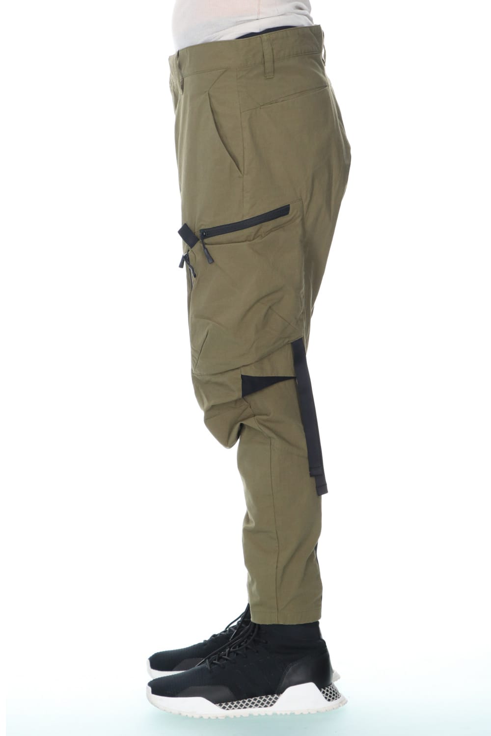 Quick Open System Cargo Pants - M.Green