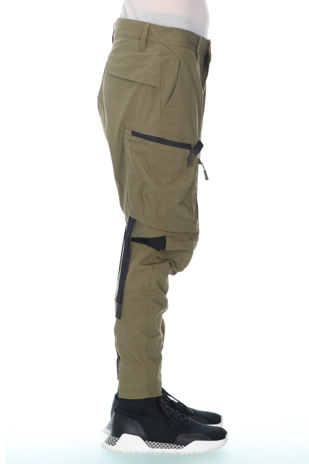 Quick Open System Cargo Pants - M.Green