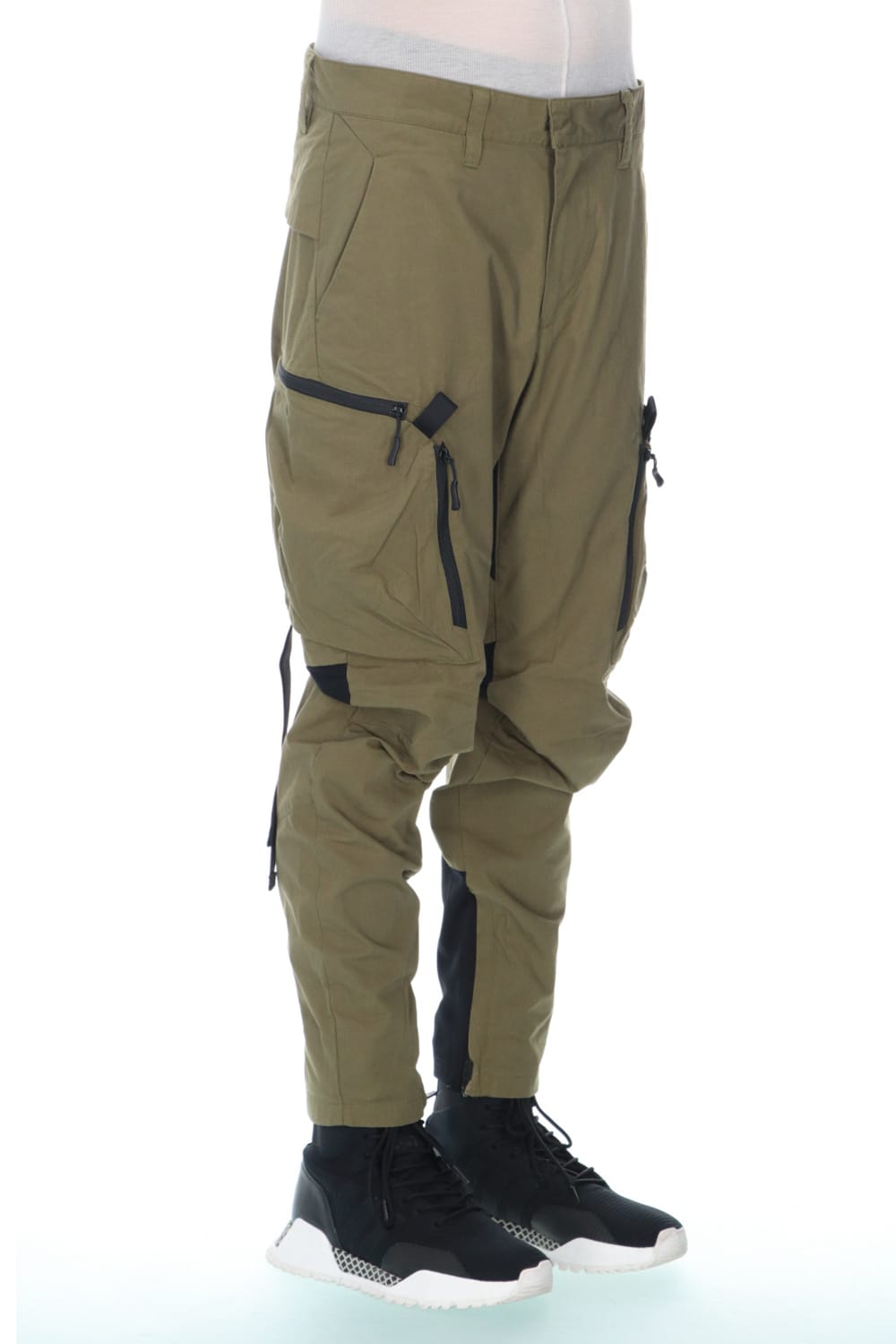 Quick Open System Cargo Pants - M.Green