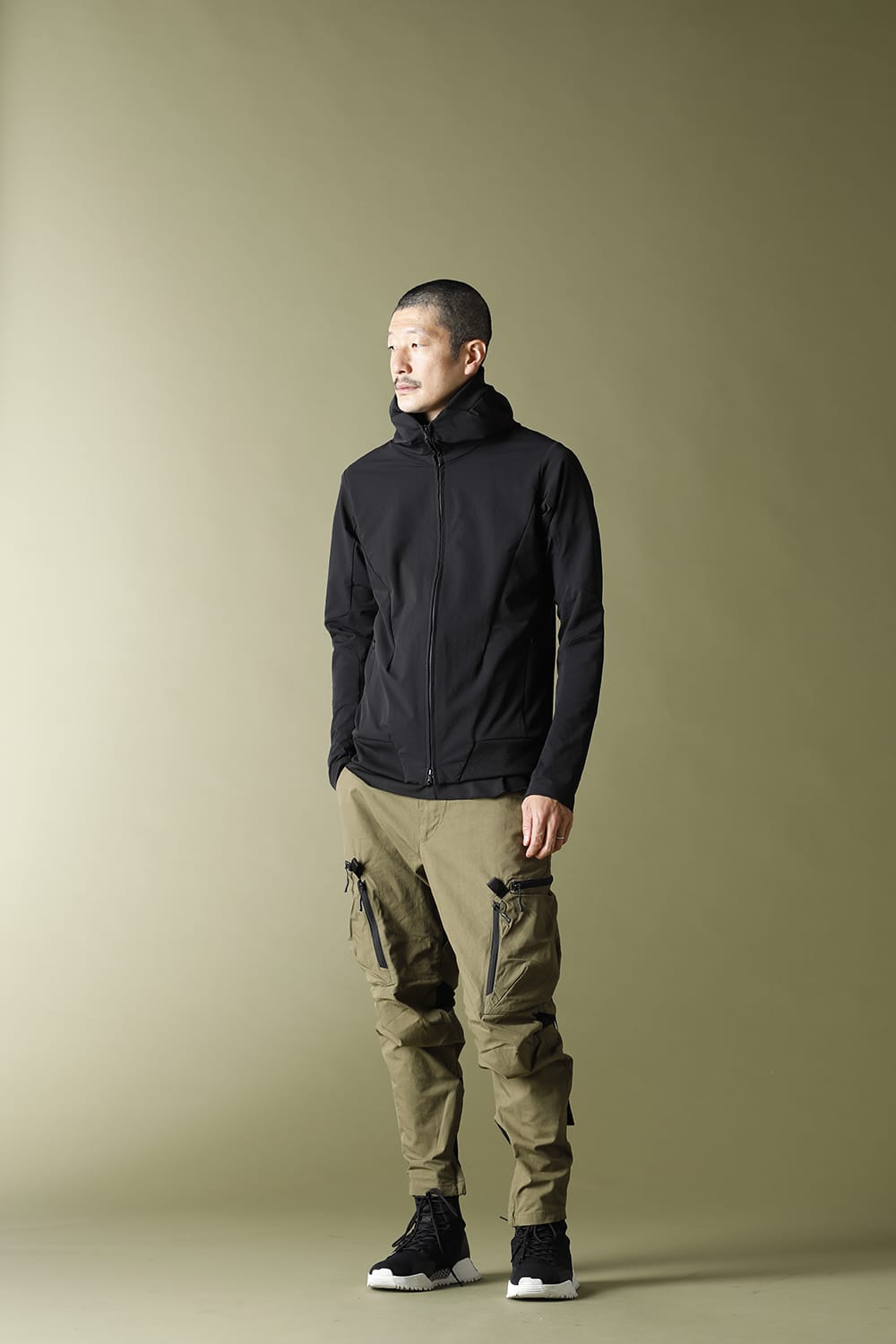 Quick Open System Cargo Pants - M.Green