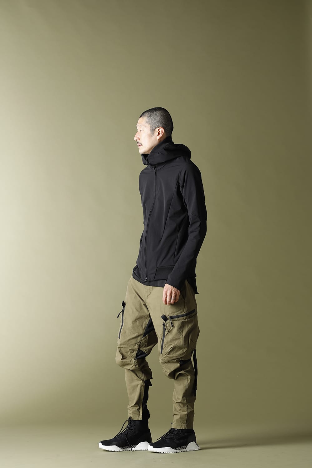Quick Open System Cargo Pants - M.Green