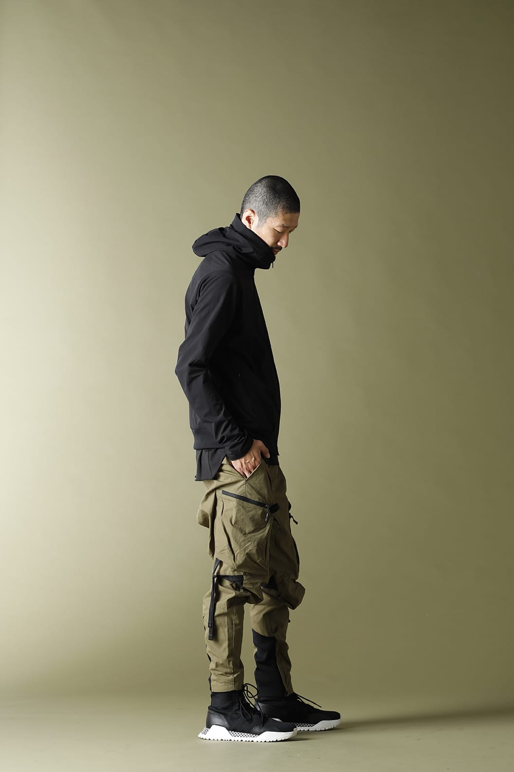 Quick Open System Cargo Pants - M.Green