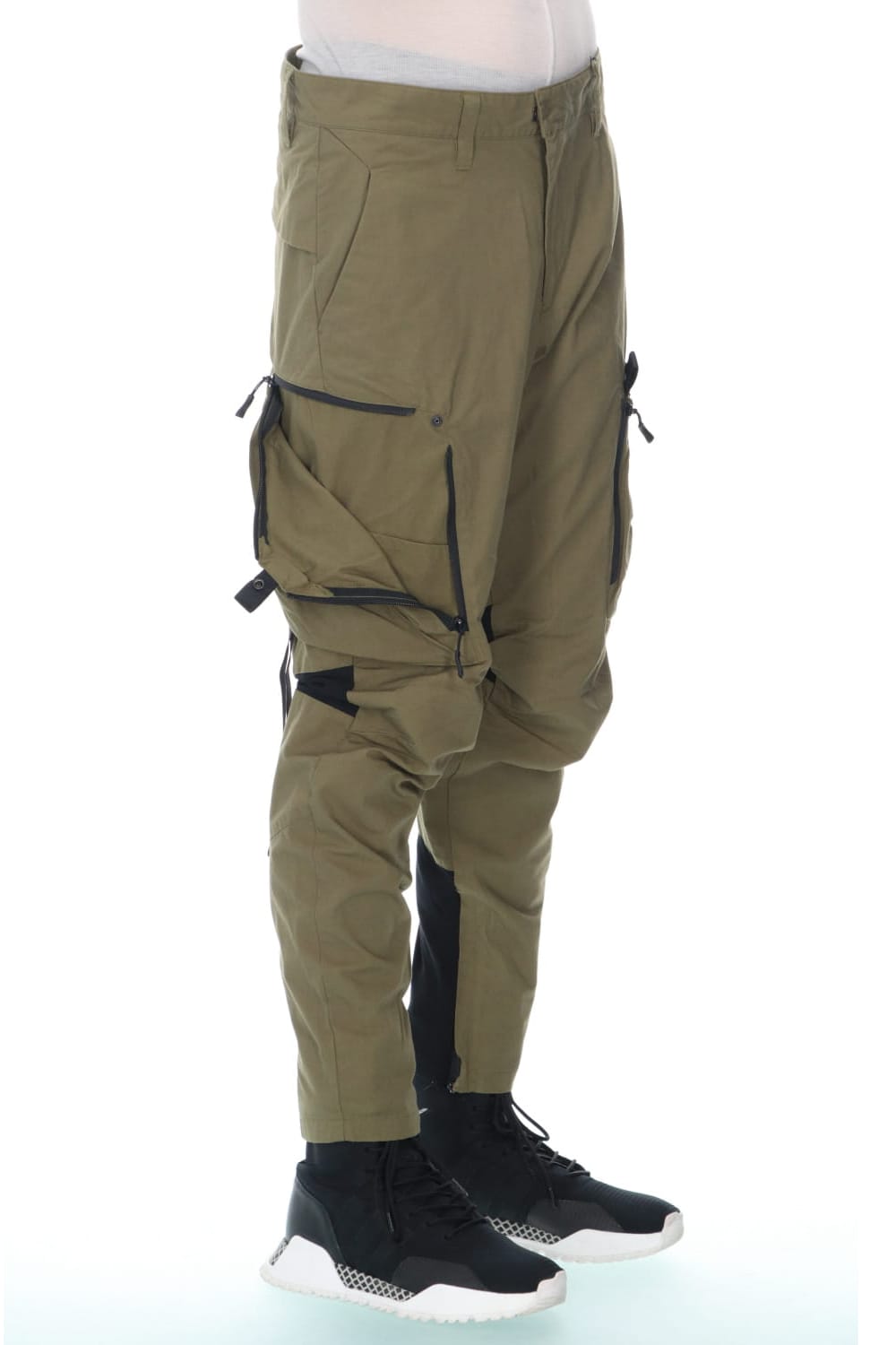 Quick Open System Cargo Pants - M.Green