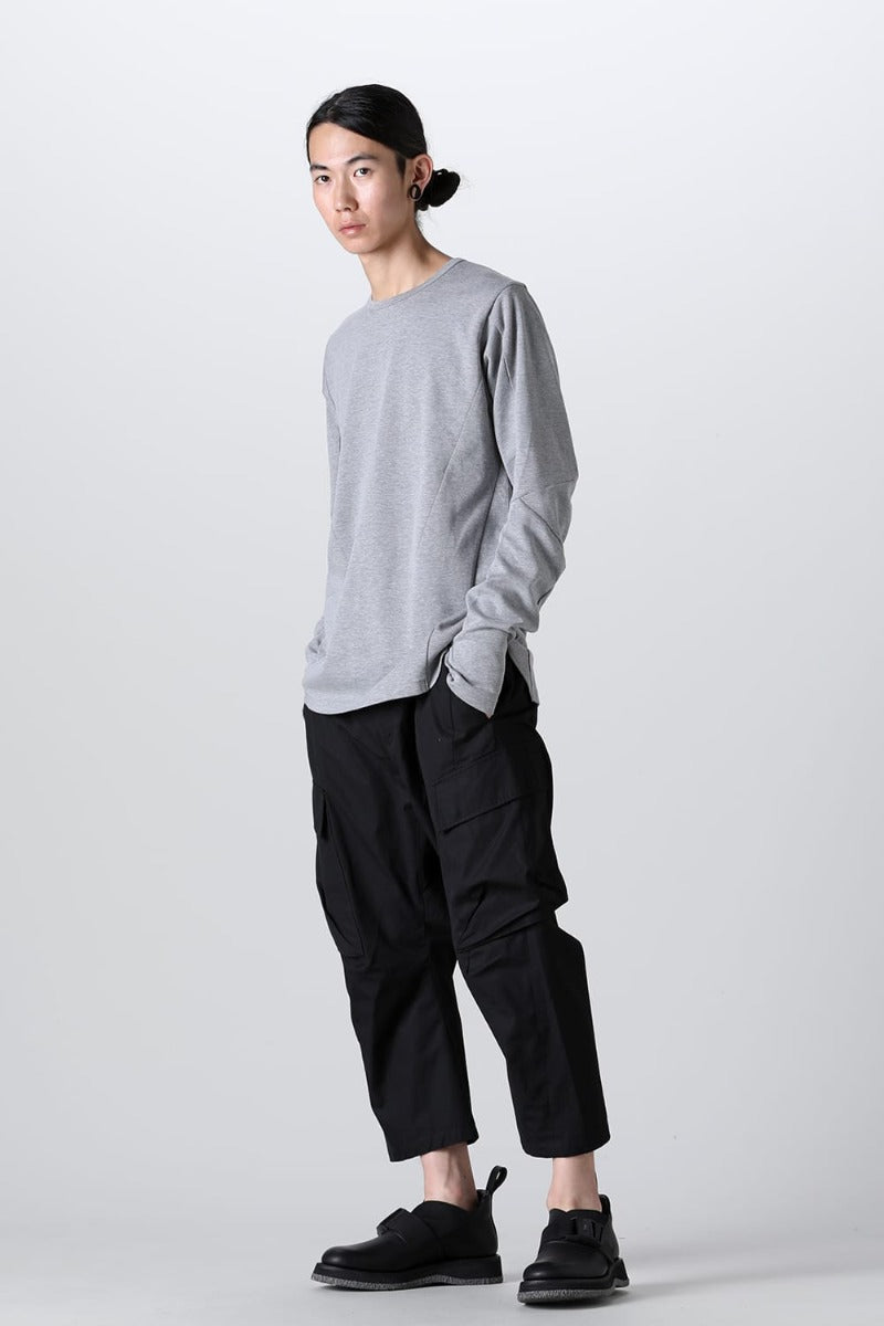 Ankle Cut Loose Cargo Pants