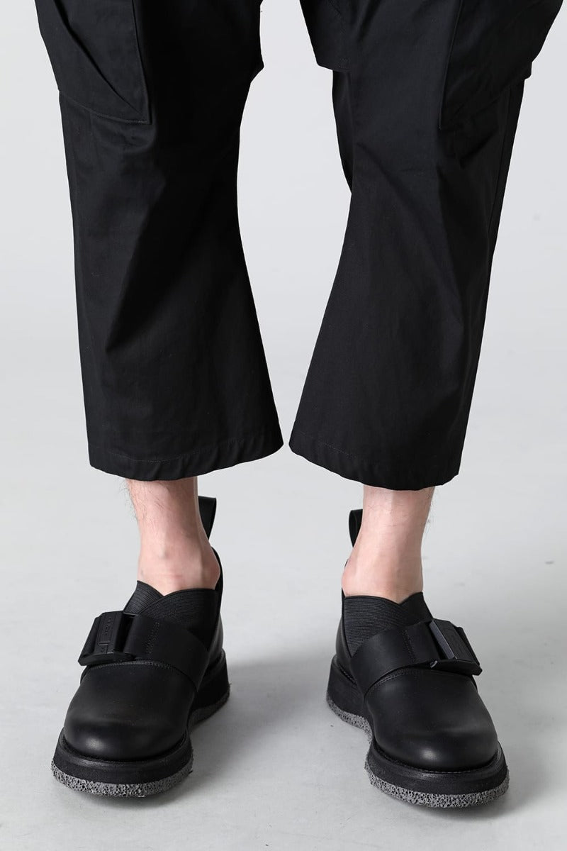 Ankle Cut Loose Cargo Pants