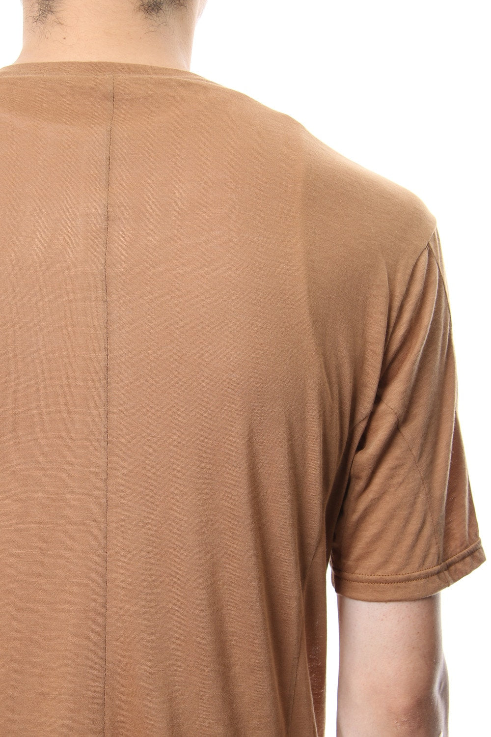 Short Sleeve Cotton Cashmere Fine Jersey