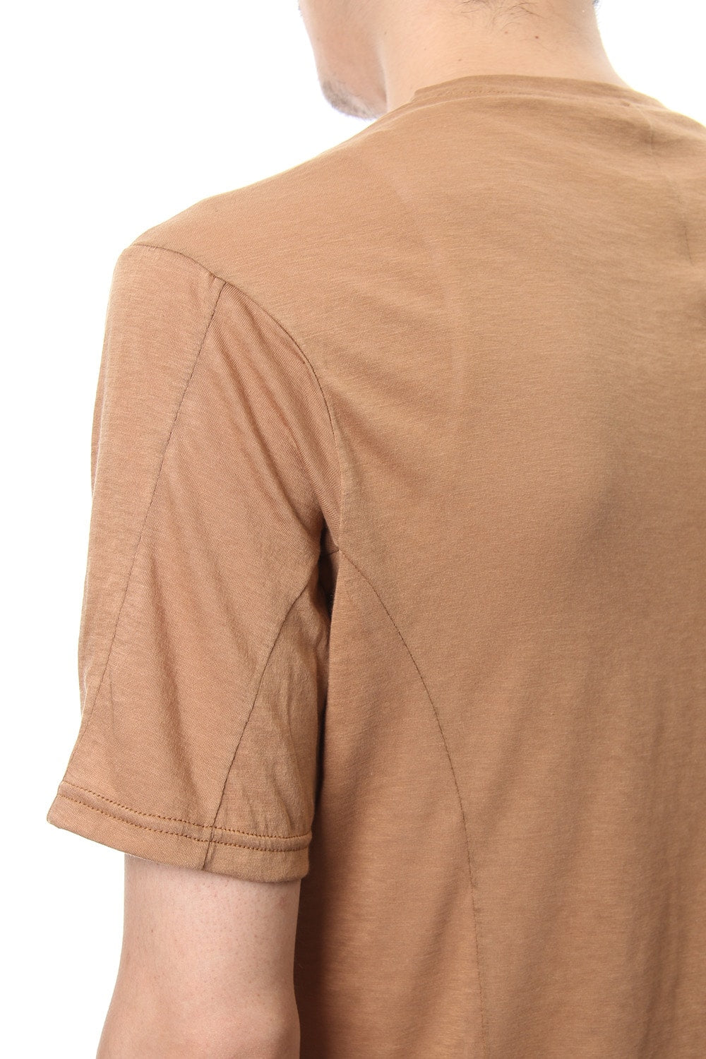 Short Sleeve Cotton Cashmere Fine Jersey