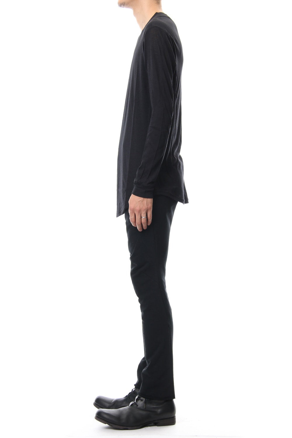 long Sleeve Cotton Cashmere Fine Jersey