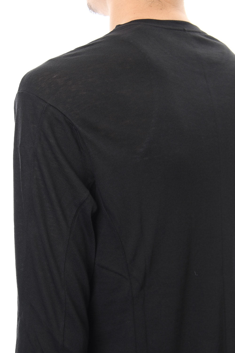 long Sleeve Cotton Cashmere Fine Jersey