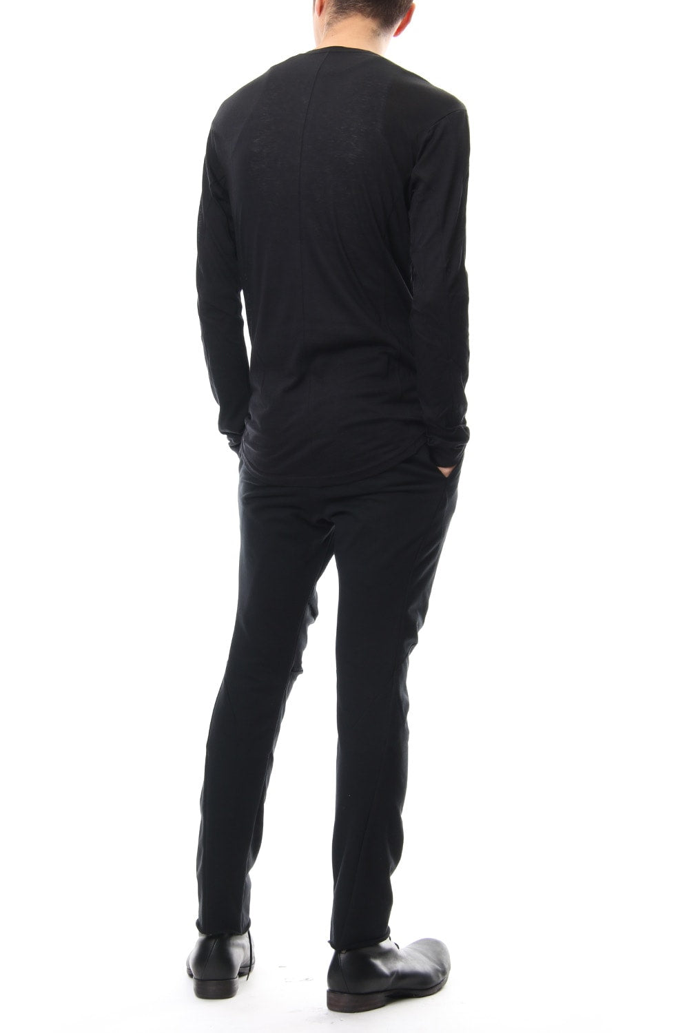 long Sleeve Cotton Cashmere Fine Jersey