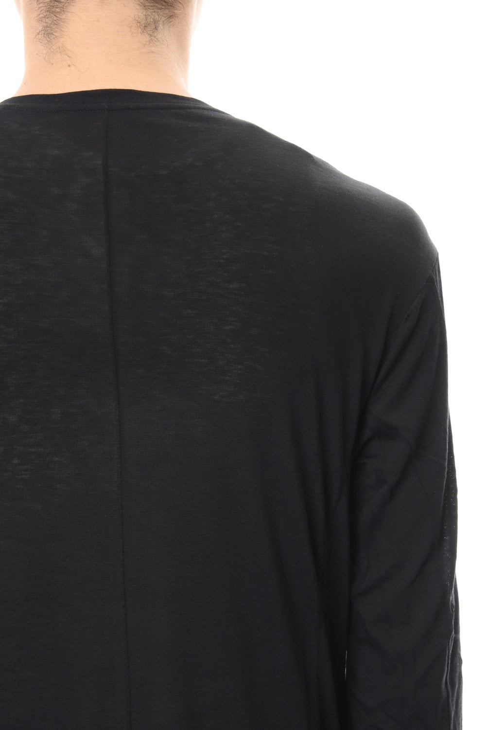 long Sleeve Cotton Cashmere Fine Jersey