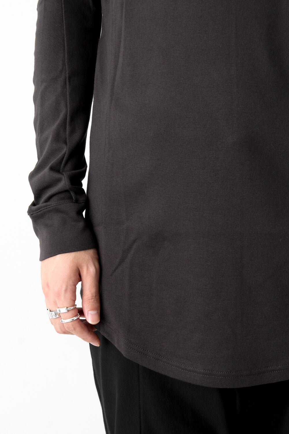 Long Sleeve Brushed Vintage Jersey