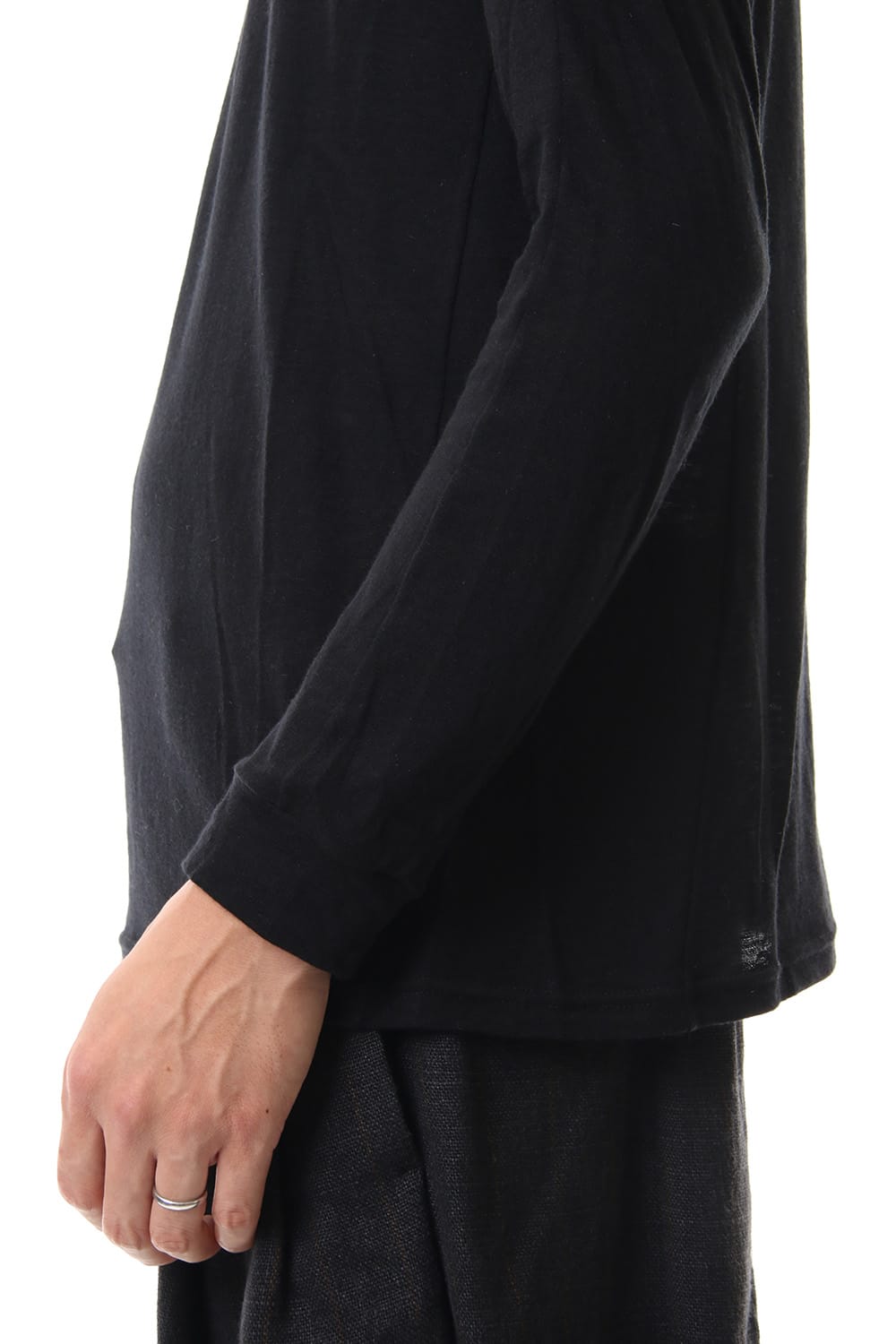 Long sleeve cotton angora jersey